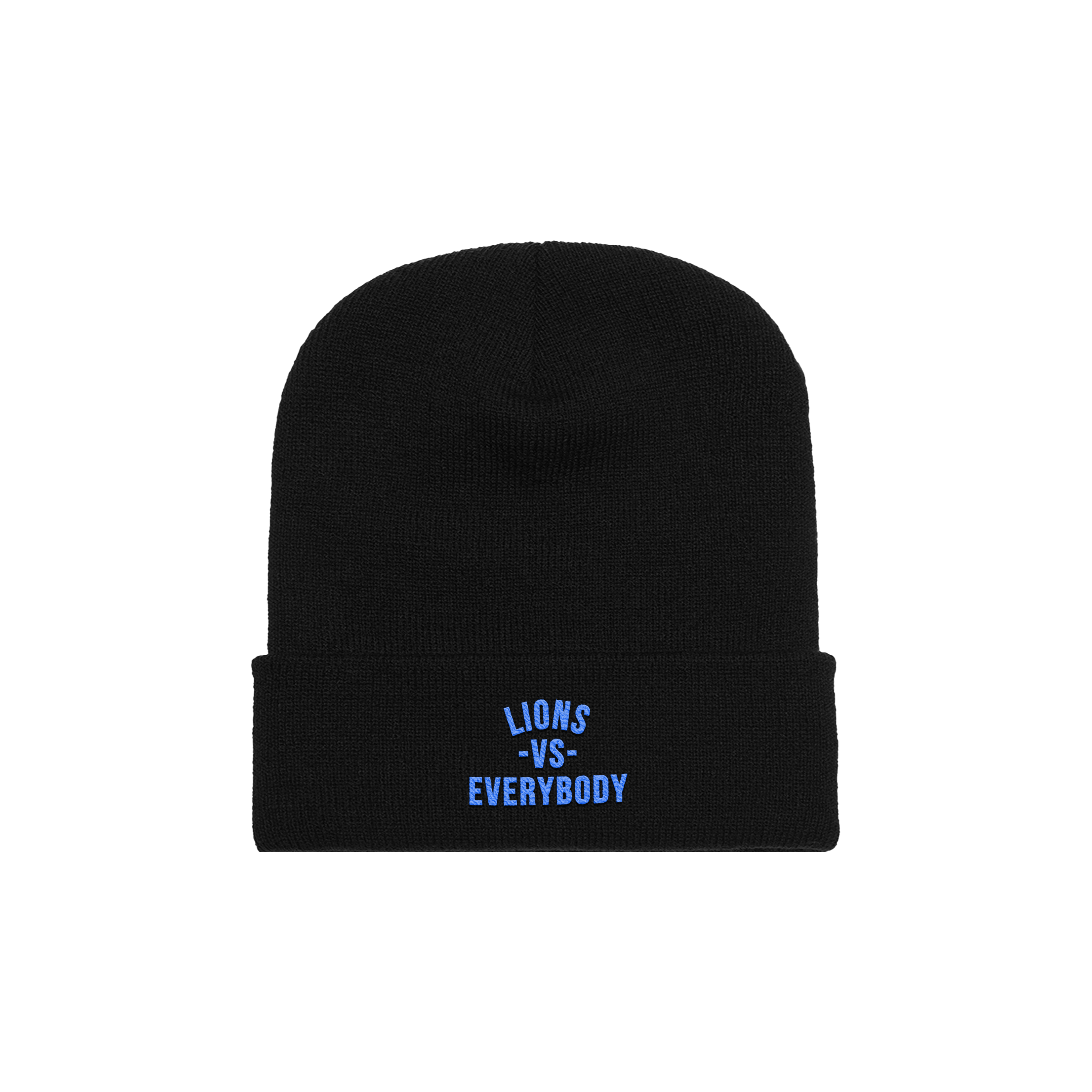 Lions Vs Everybody Skullie - Black/Blue