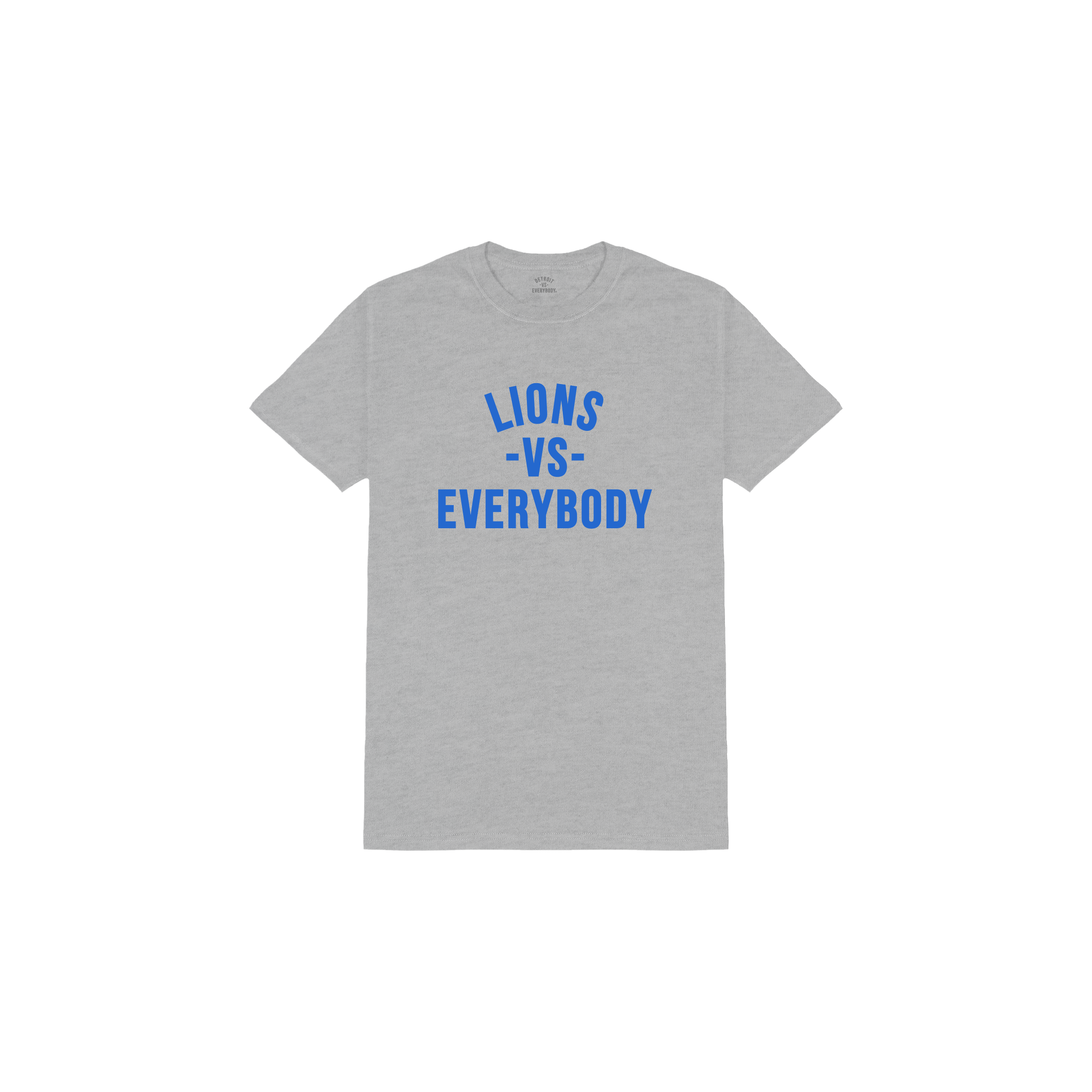Lions Vs Everybody Tee - Grey/Blue
