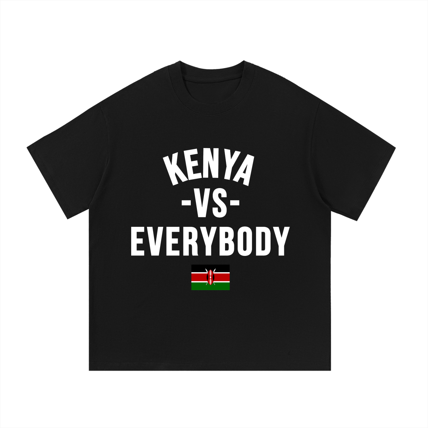 Kenya Vs Everybody Essential Cotton T-Shirt