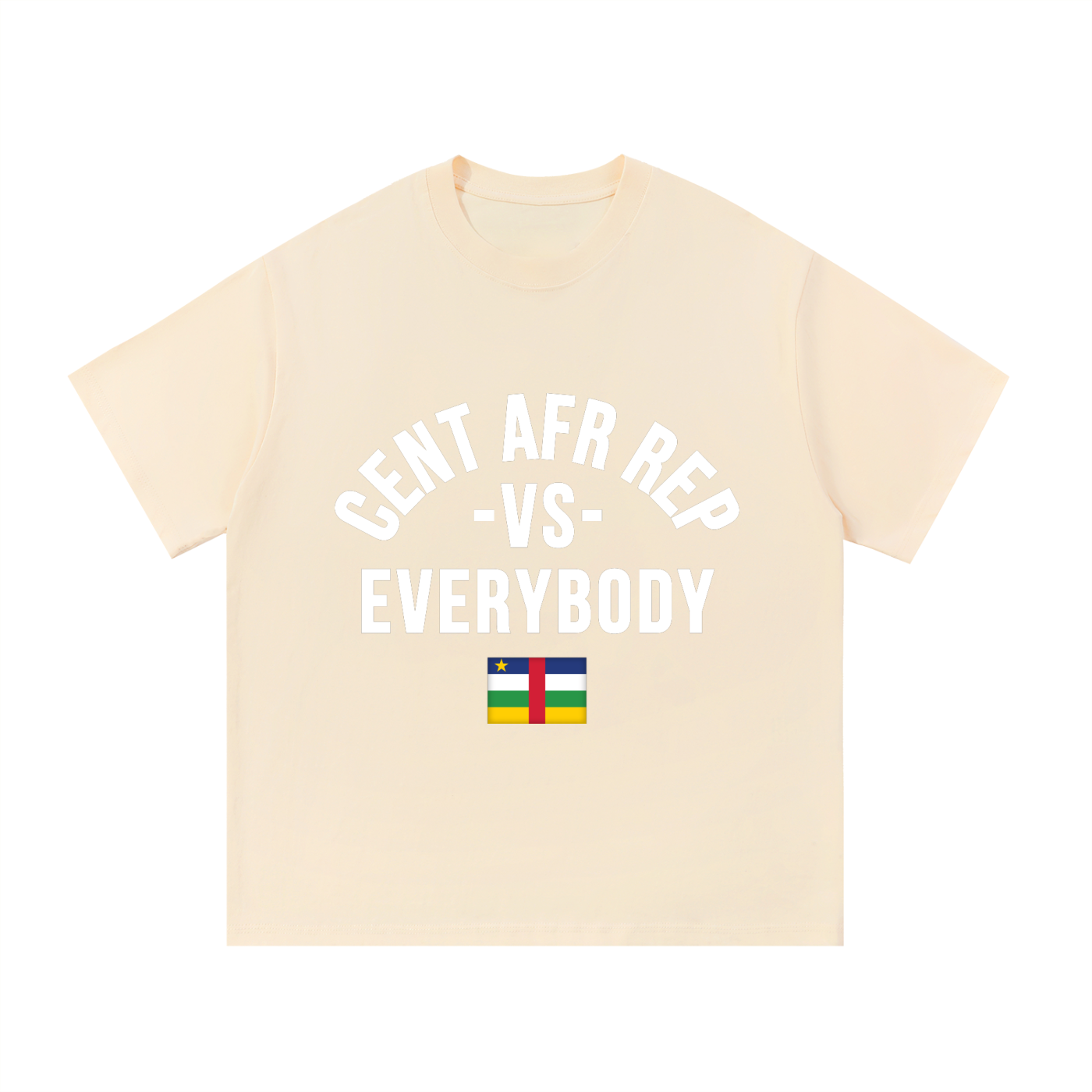 Central Africa Republic Vs Everybody Essential Cotton T-Shirt