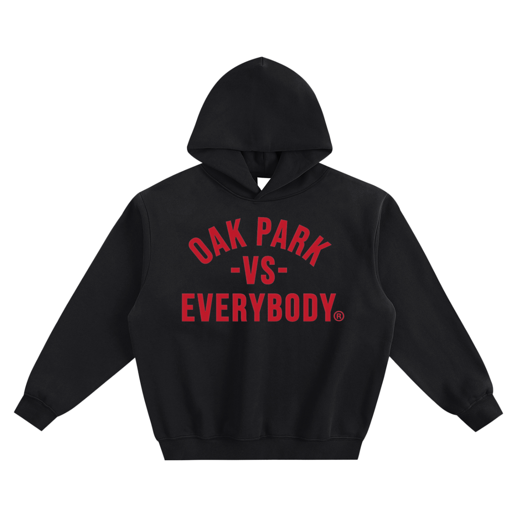 Oak Park Vs Everybody Fleeced Boxy Hoodie