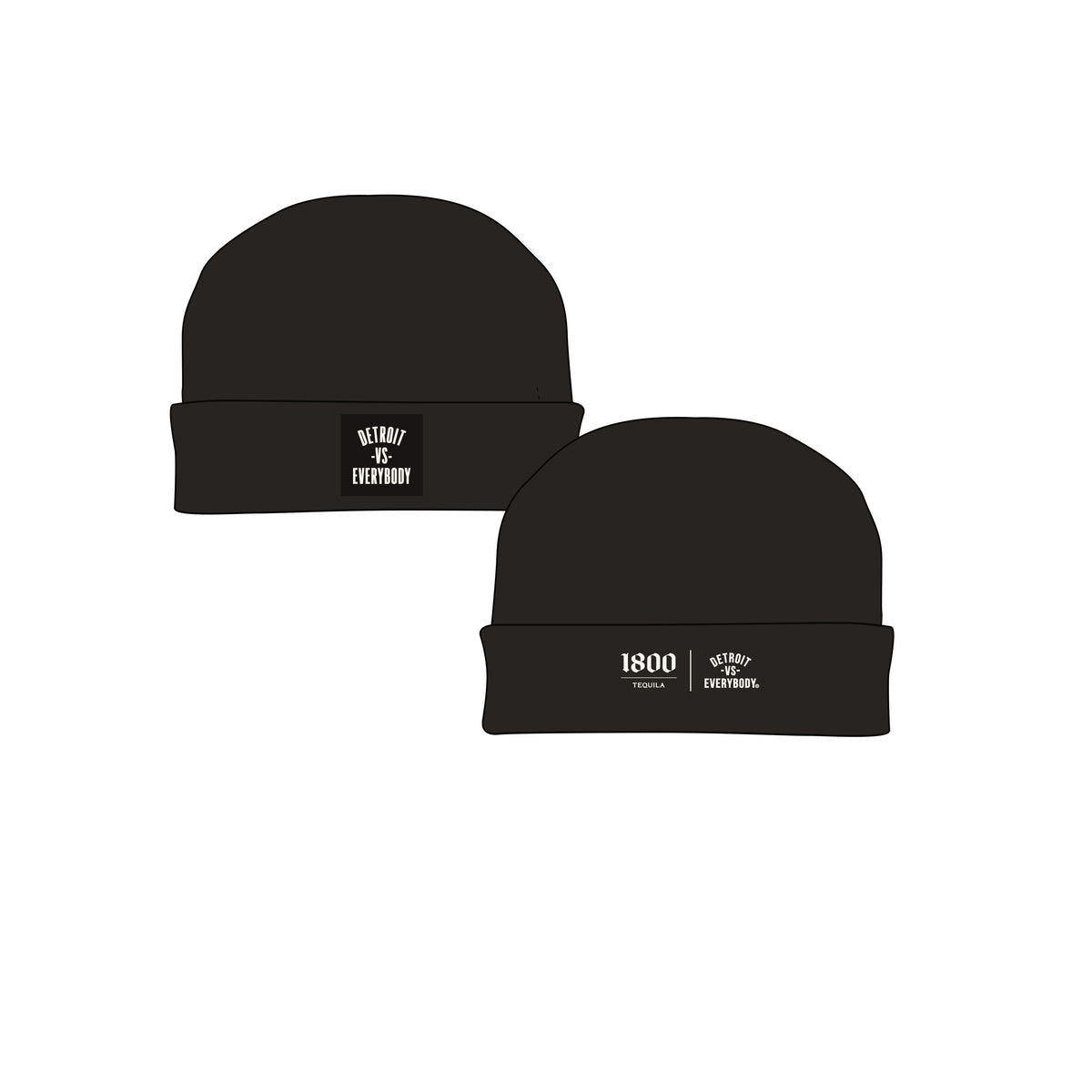1800 Tequila x Detroit Vs Everybody Beanie
