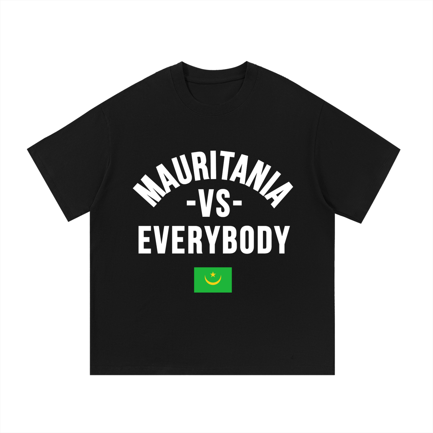 Mauritania Vs Everybody Essential Cotton T-Shirt