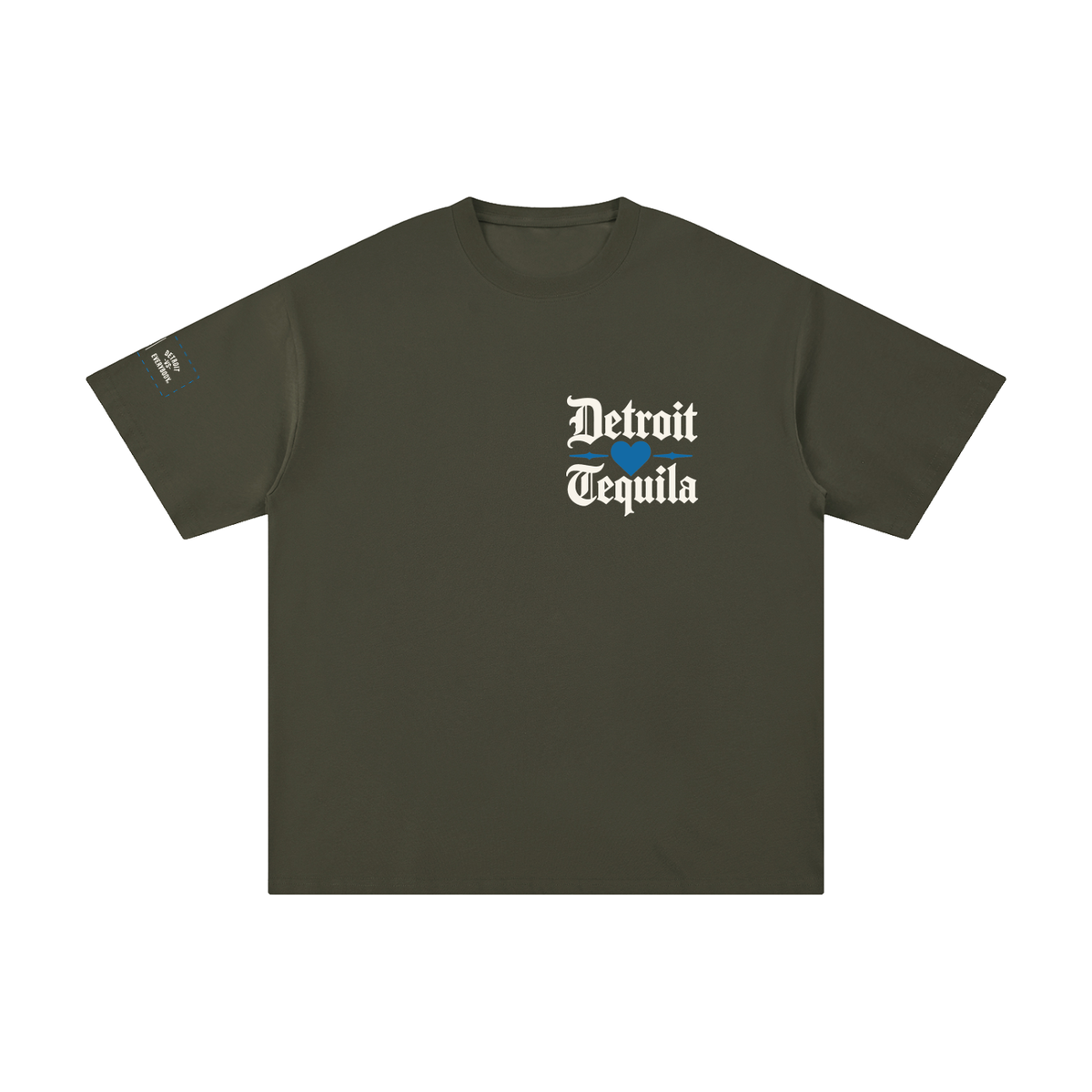 Detroit Loves Tequila Roar Tee