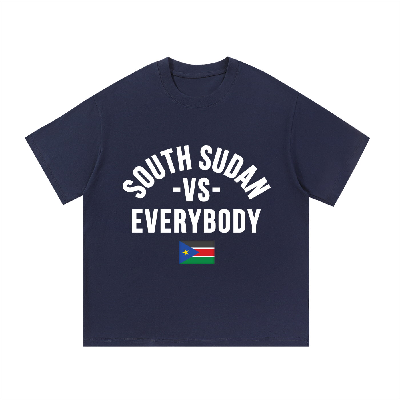 South Sudan Vs Everybody Essential Cotton T-Shirt
