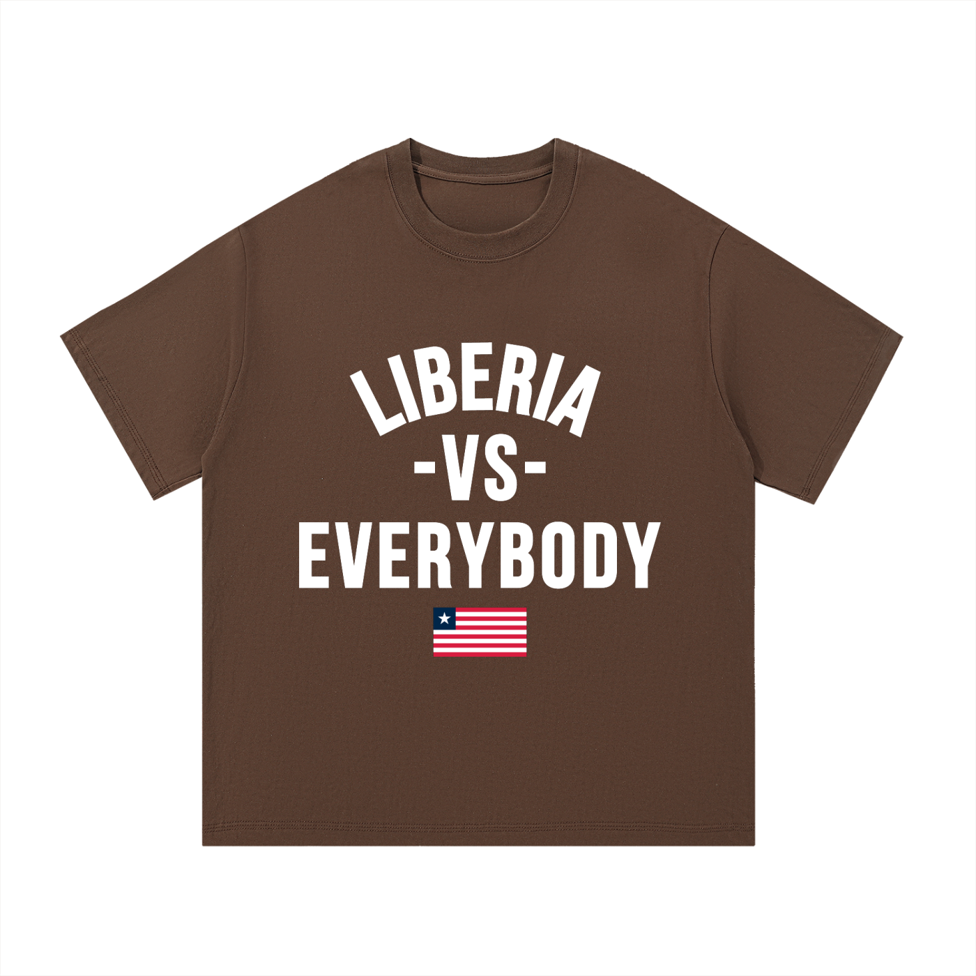 Liberia Vs Everybody Essential Cotton T-Shirt