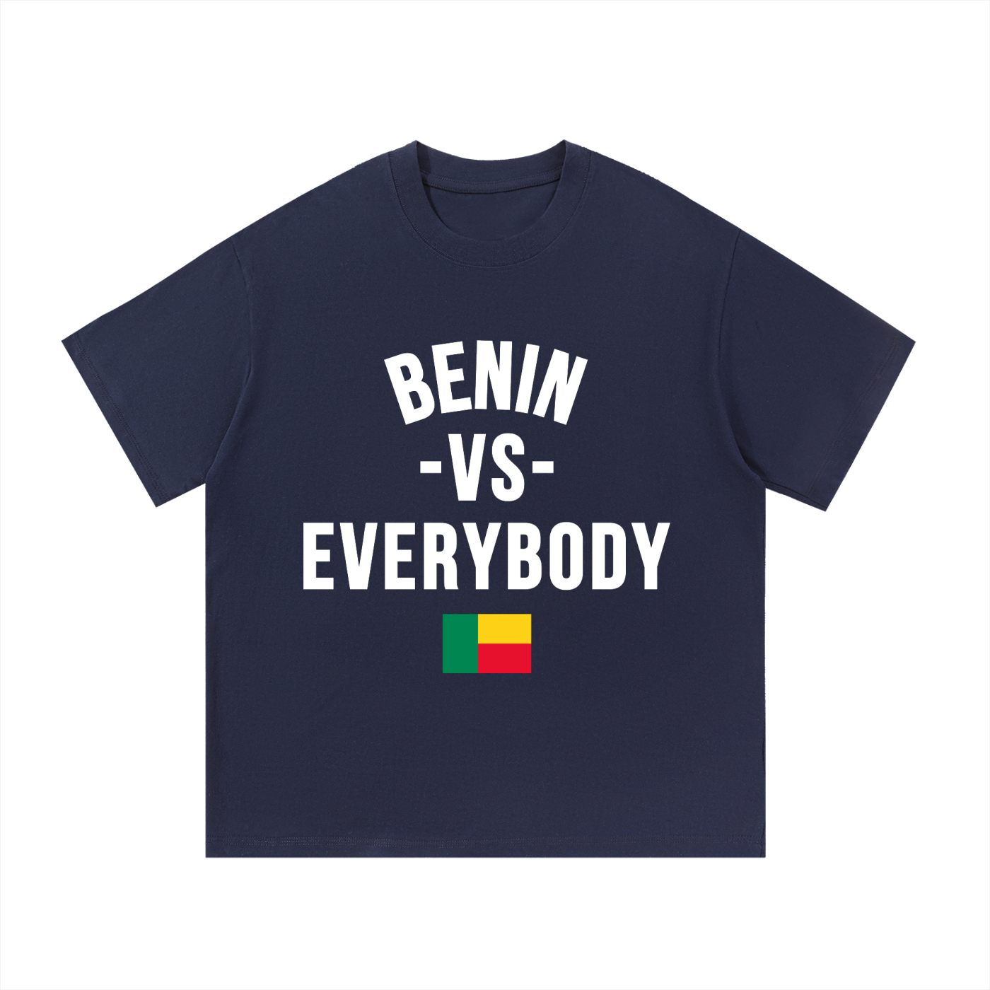 Benin Vs Everybody Essential Cotton T-Shirt