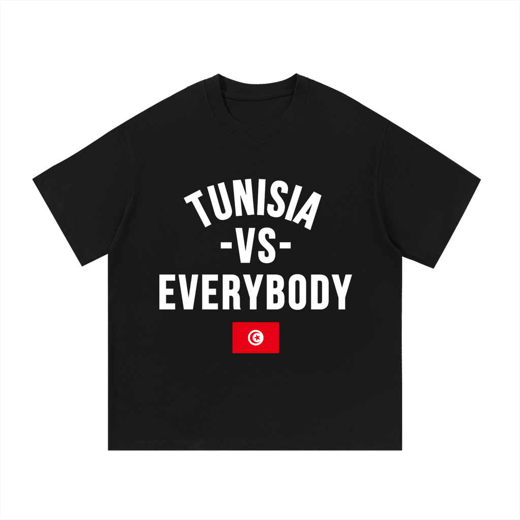 Tunisia Vs Everybody Essential Cotton T-Shirt