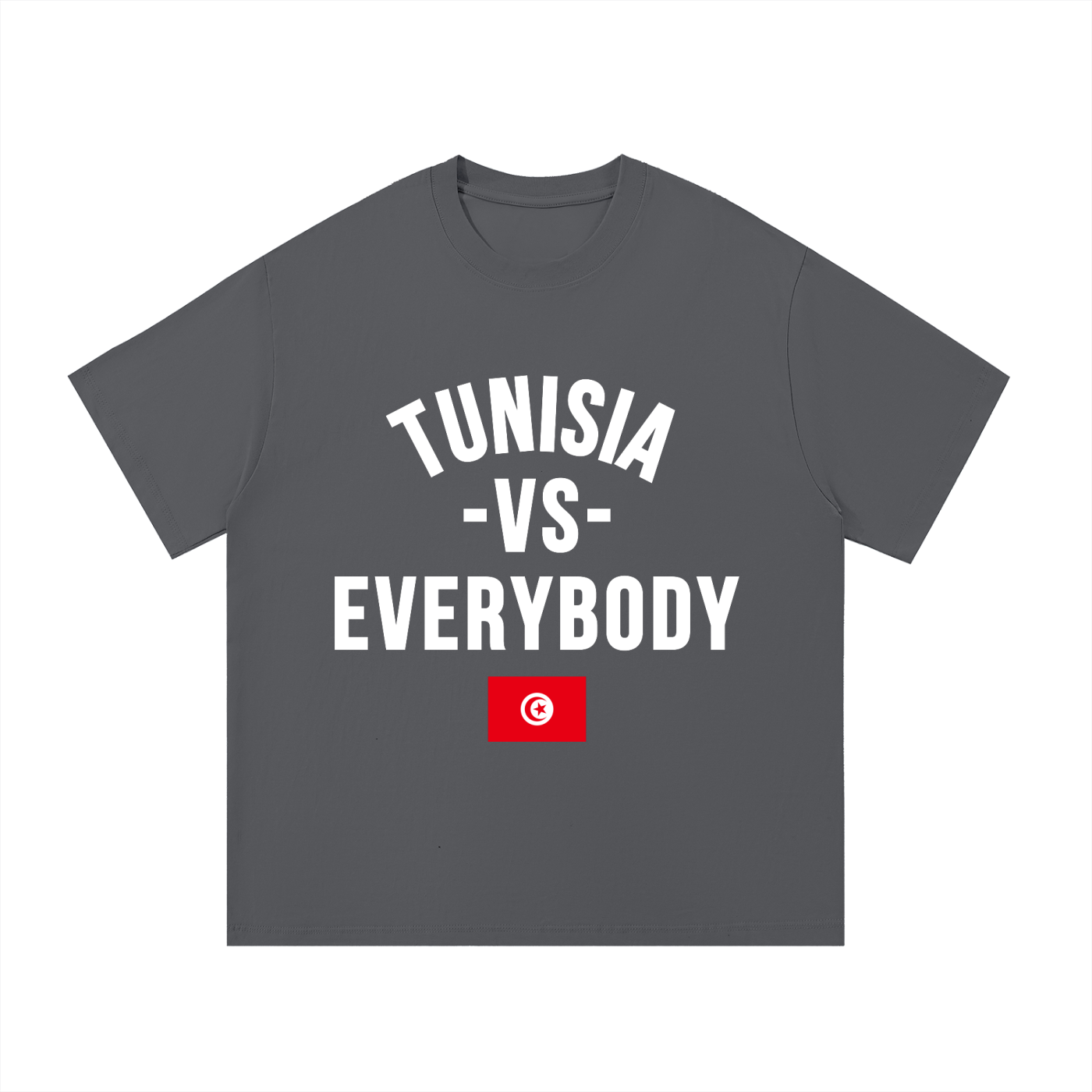 Tunisia Vs Everybody Essential Cotton T-Shirt