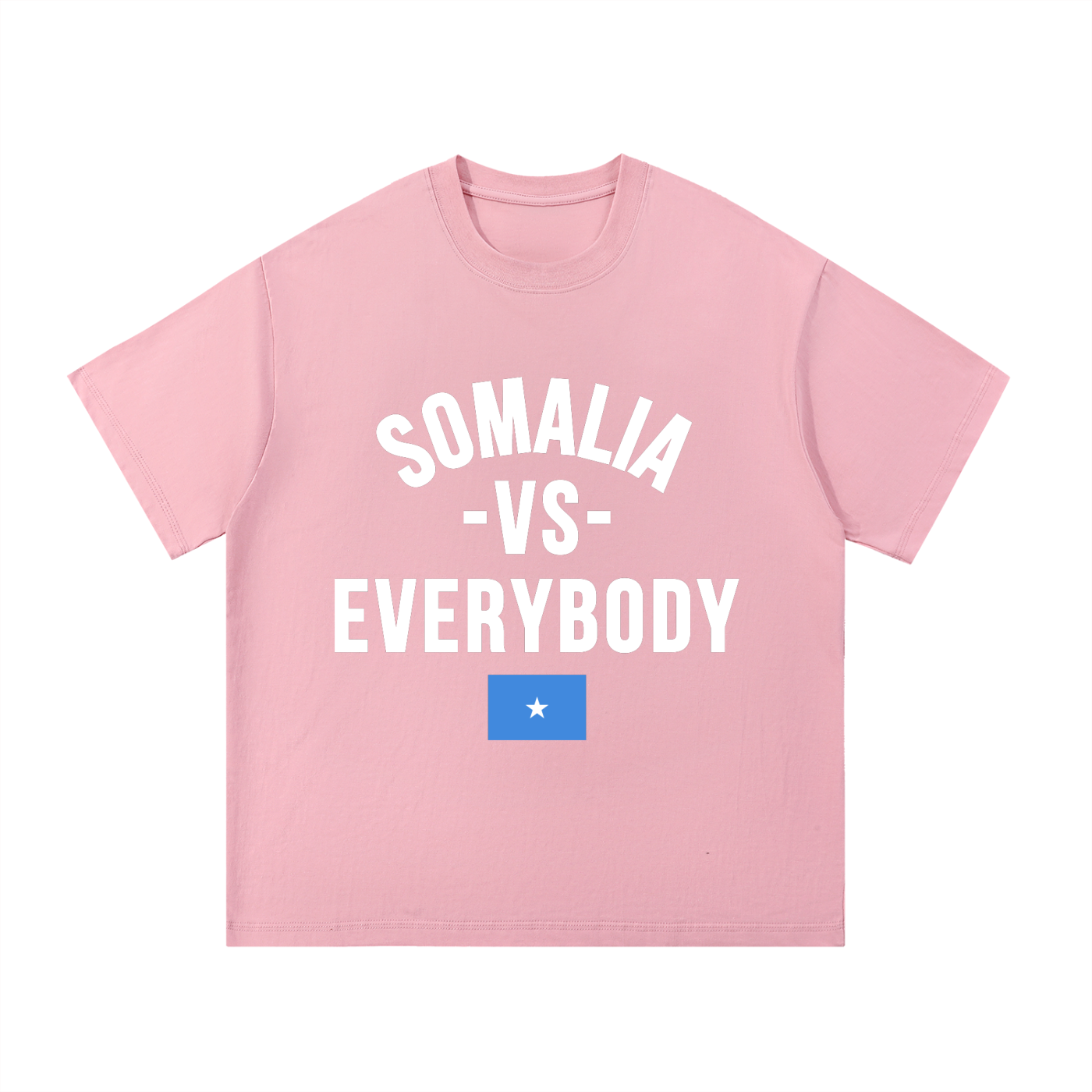 Somalia Vs Everybody Essential Cotton T-Shirt