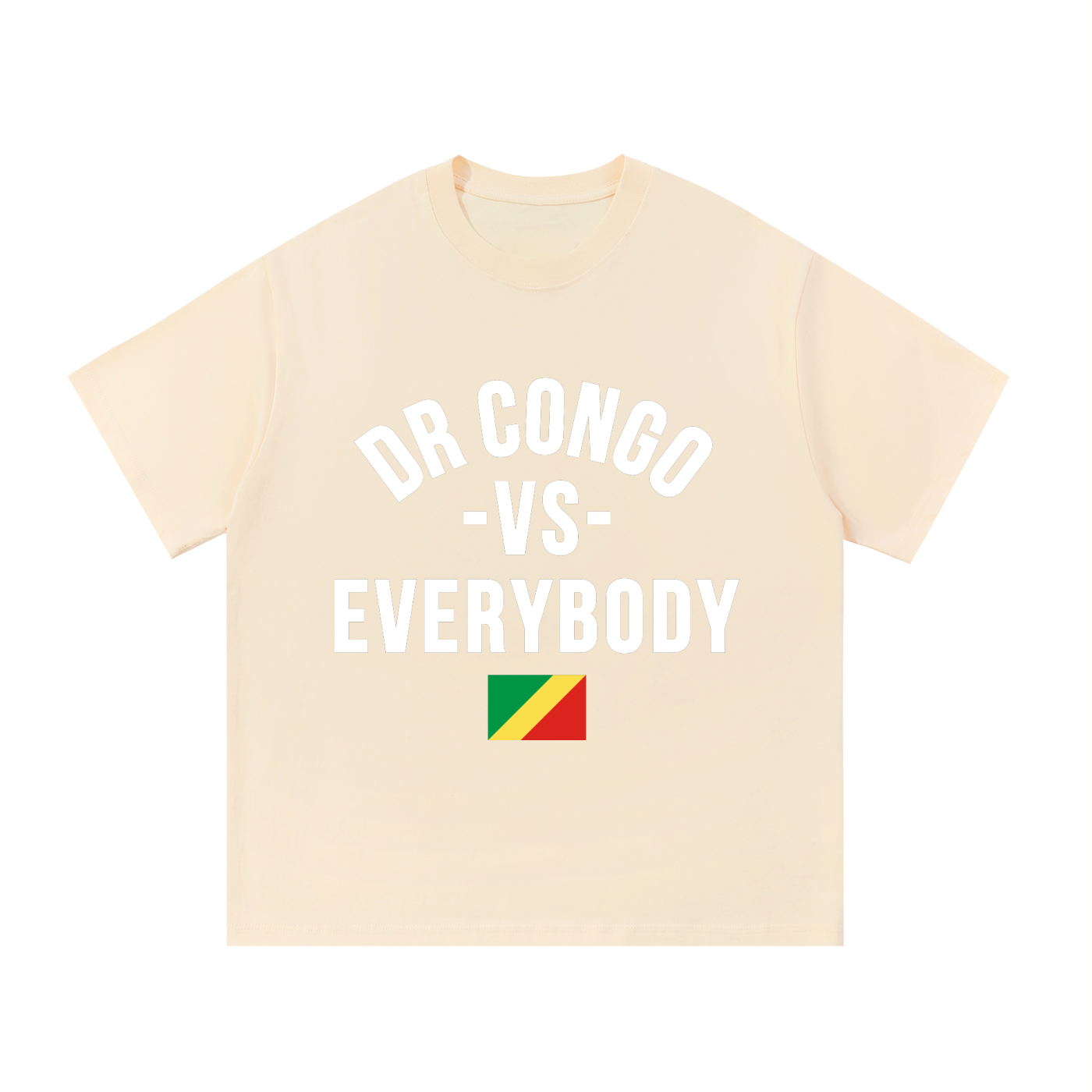 DR Congo Vs Everybody Essential Cotton T-Shirt