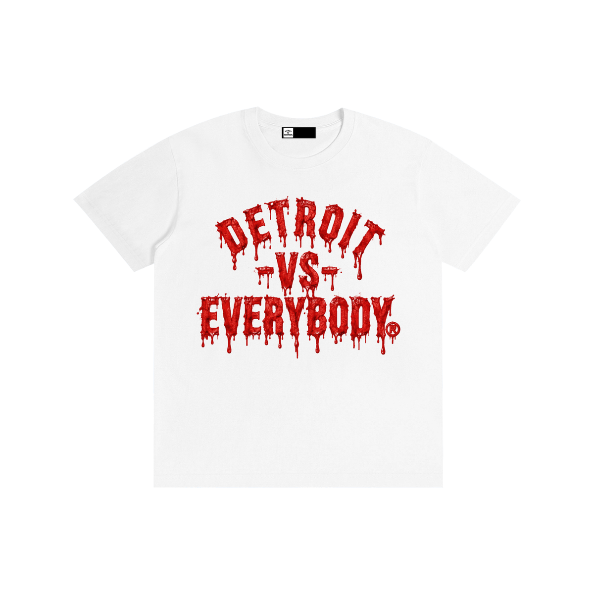 Detroit Vs Everybody Blood Drip Tee