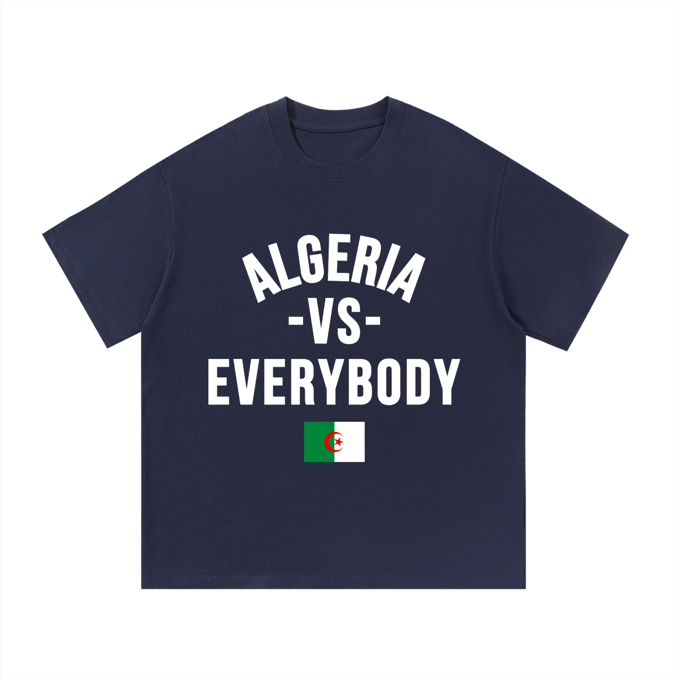Algeria Vs Everybody Essential Cotton T-Shirt