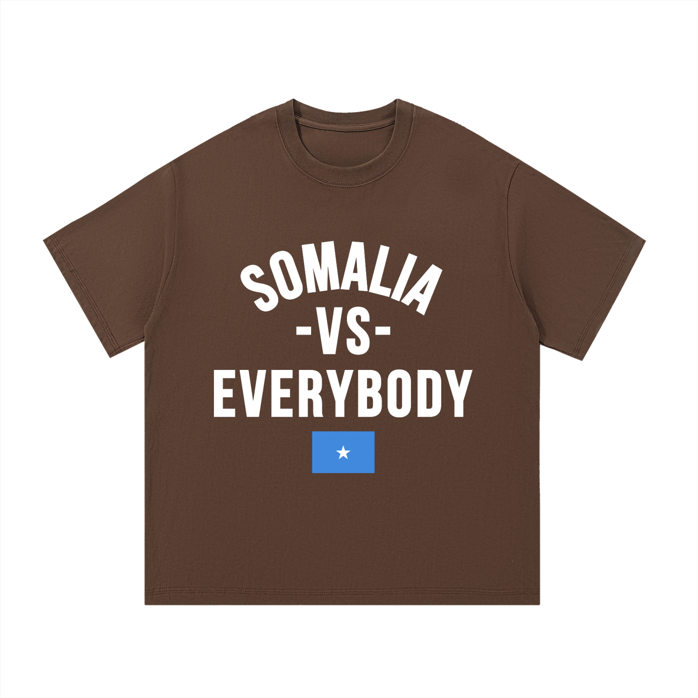 Somalia Vs Everybody Essential Cotton T-Shirt