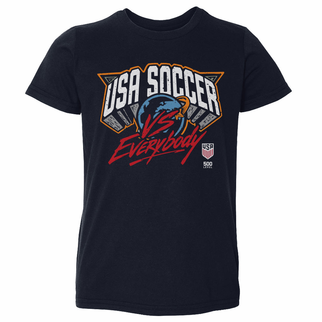 U.S. Soccer Vs. Everybody Graphic WHT