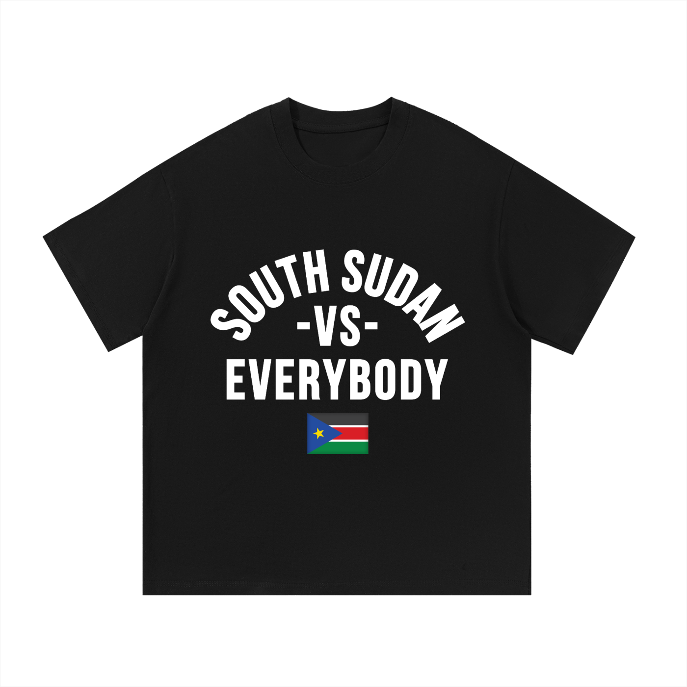 South Sudan Vs Everybody Essential Cotton T-Shirt