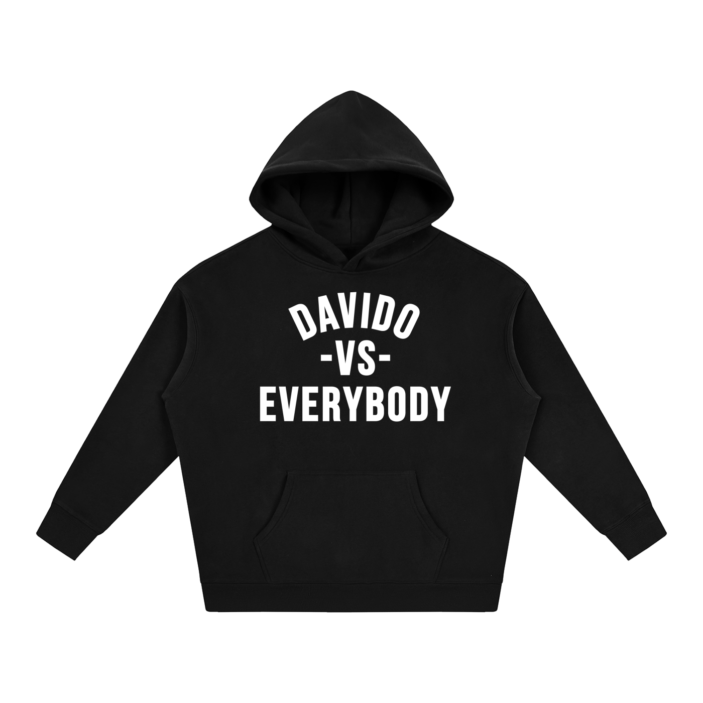 Davido Vs Everybody Oversize Fleeced Hoodie