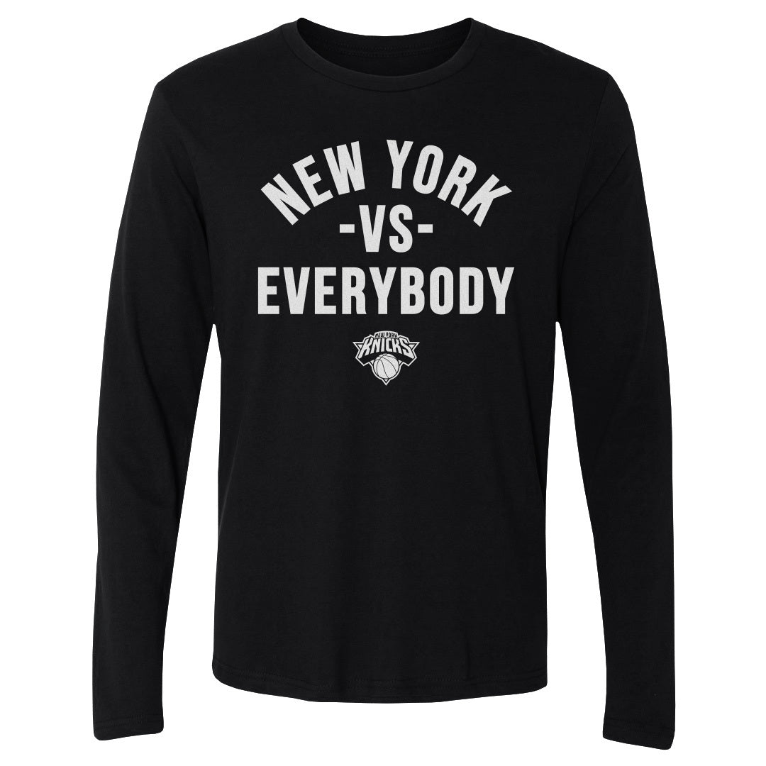New York Knicks Vs. Everybody Men's Long Sleeve