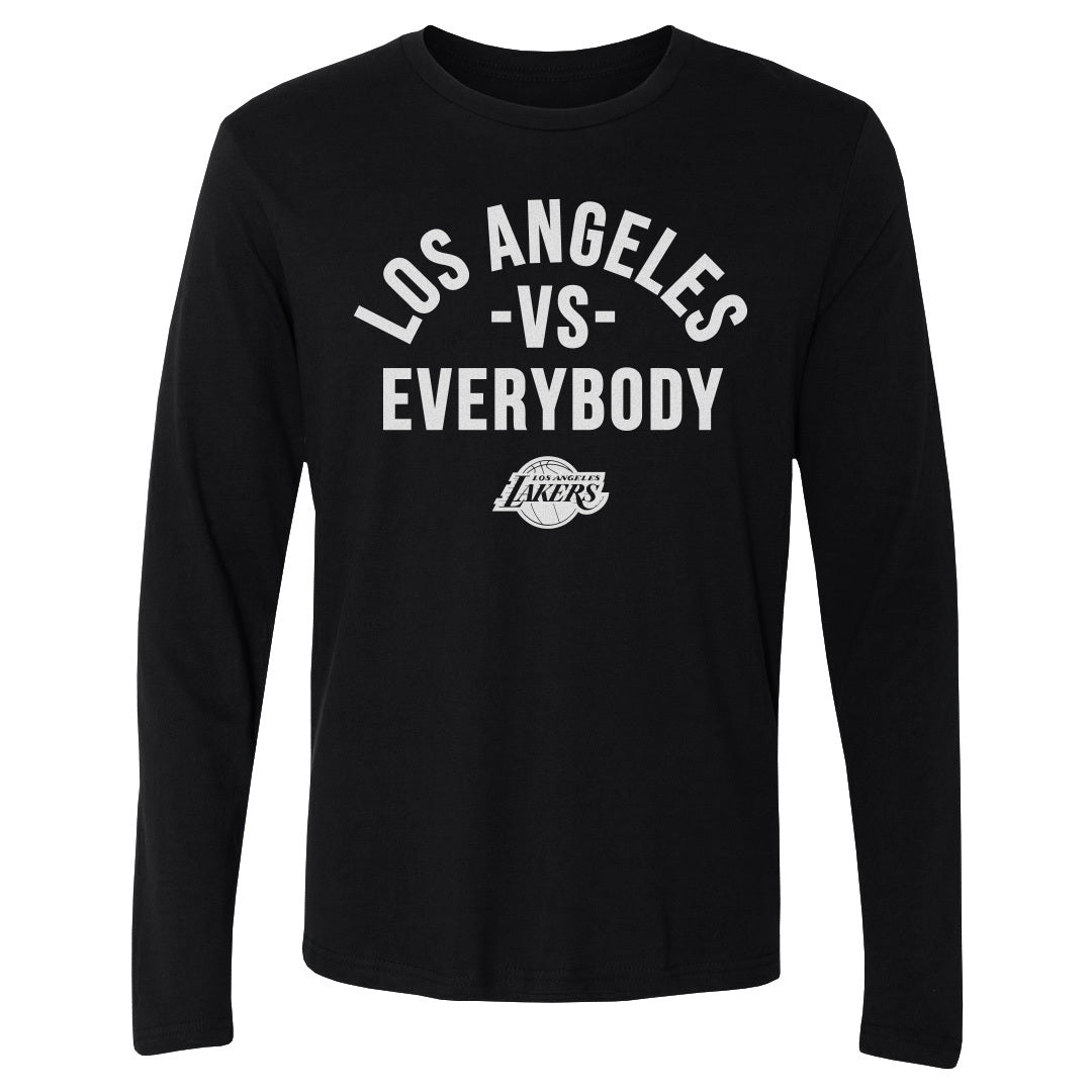 Los Angeles Lakers Vs. Everybody Men's Long Sleeve