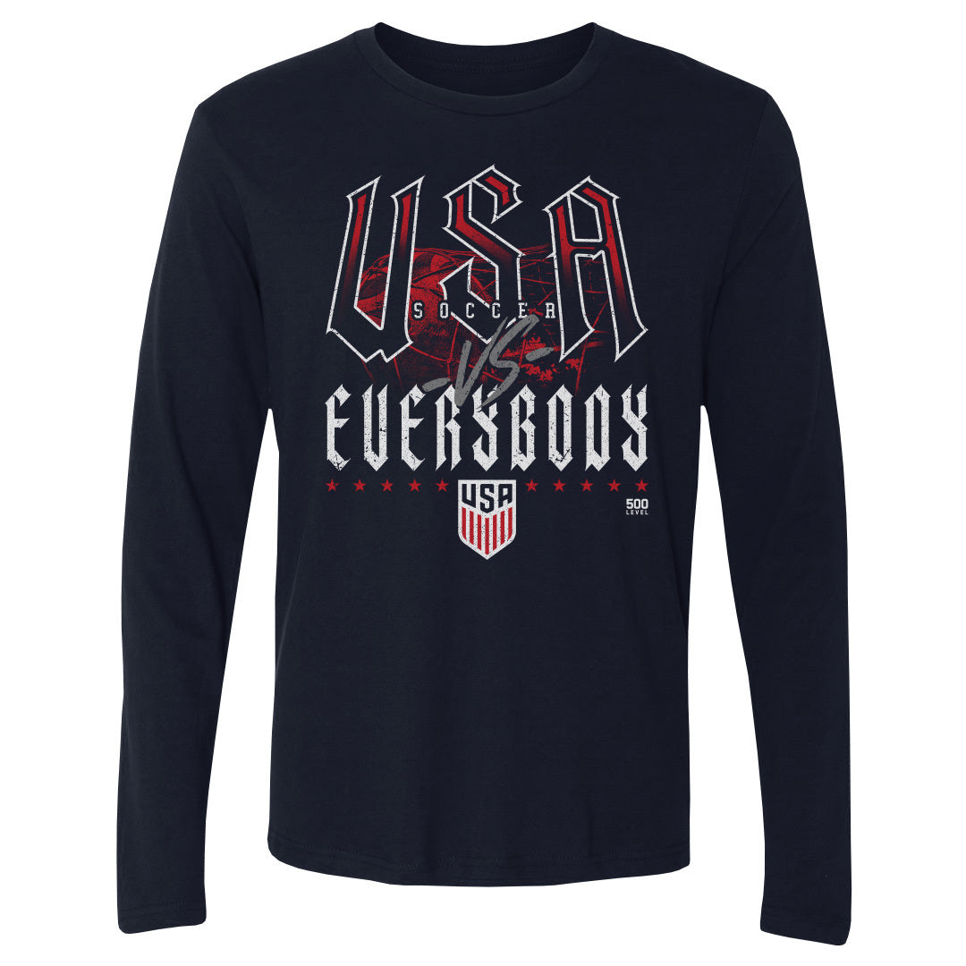 U.S. Soccer Vs. Everybody Grunge WHT