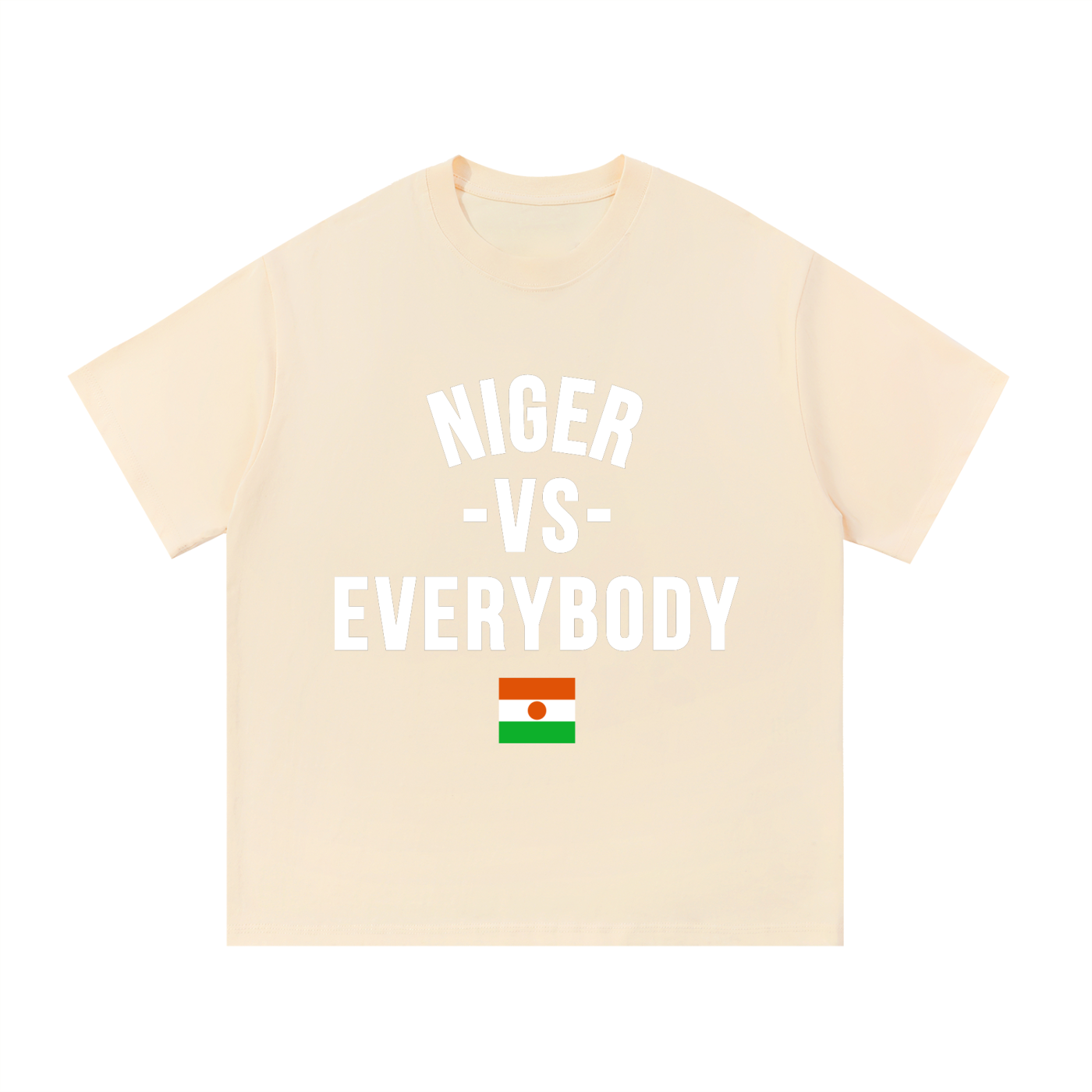 Niger Vs Everybody Essential Cotton T-Shirt