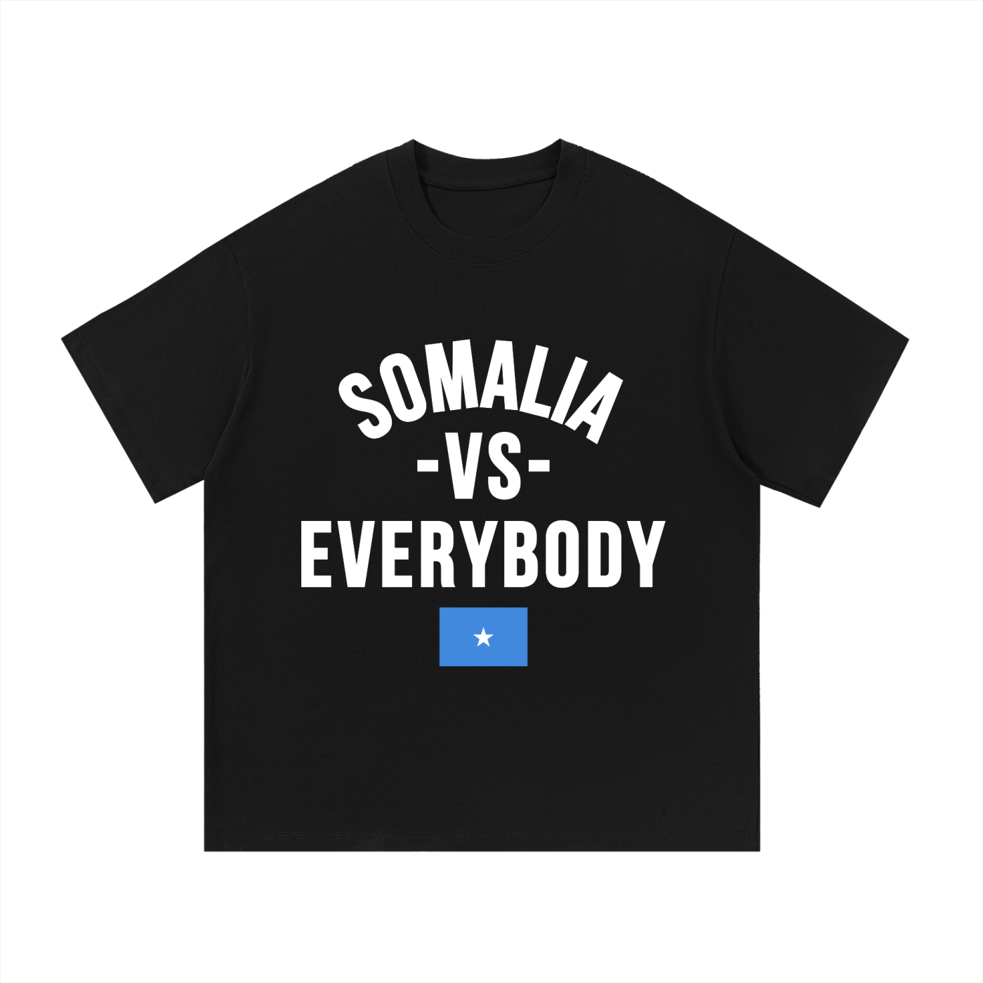 Somalia Vs Everybody Essential Cotton T-Shirt