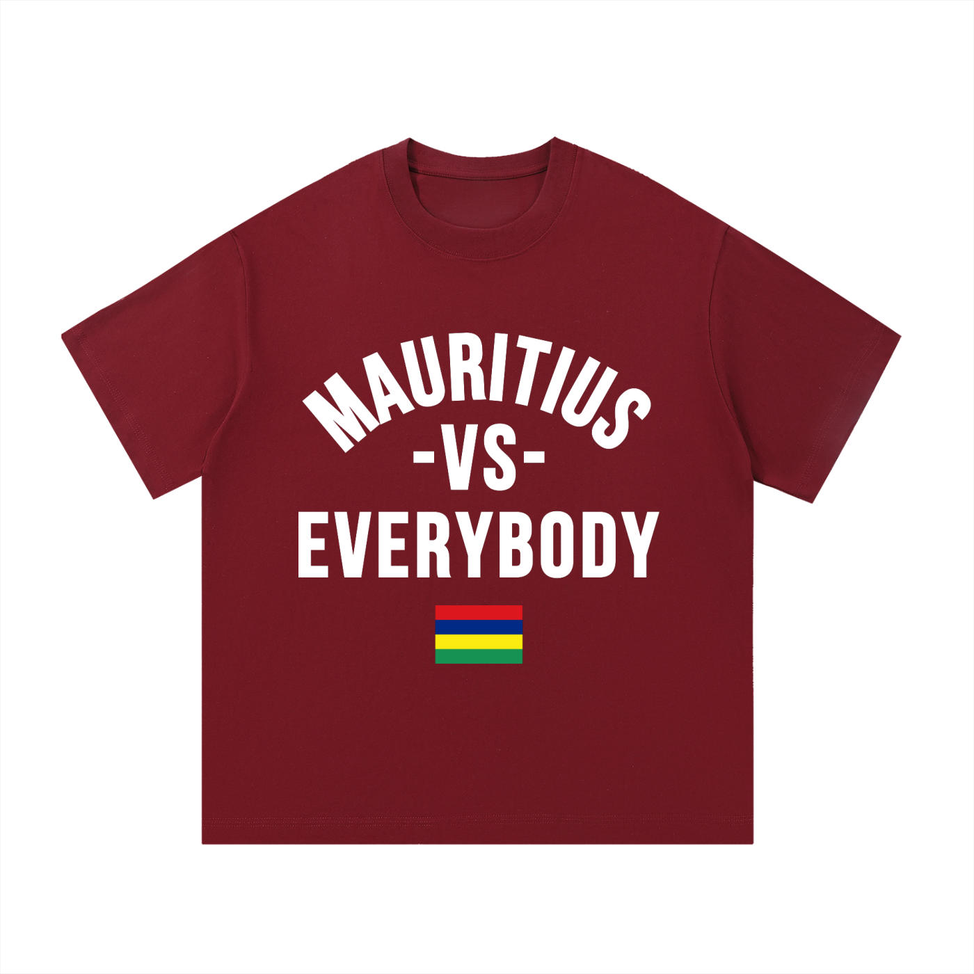 Mauritius Vs Everybody Essential Cotton T-Shirt