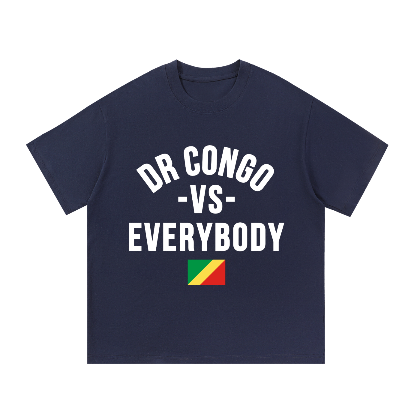 DR Congo Vs Everybody Essential Cotton T-Shirt