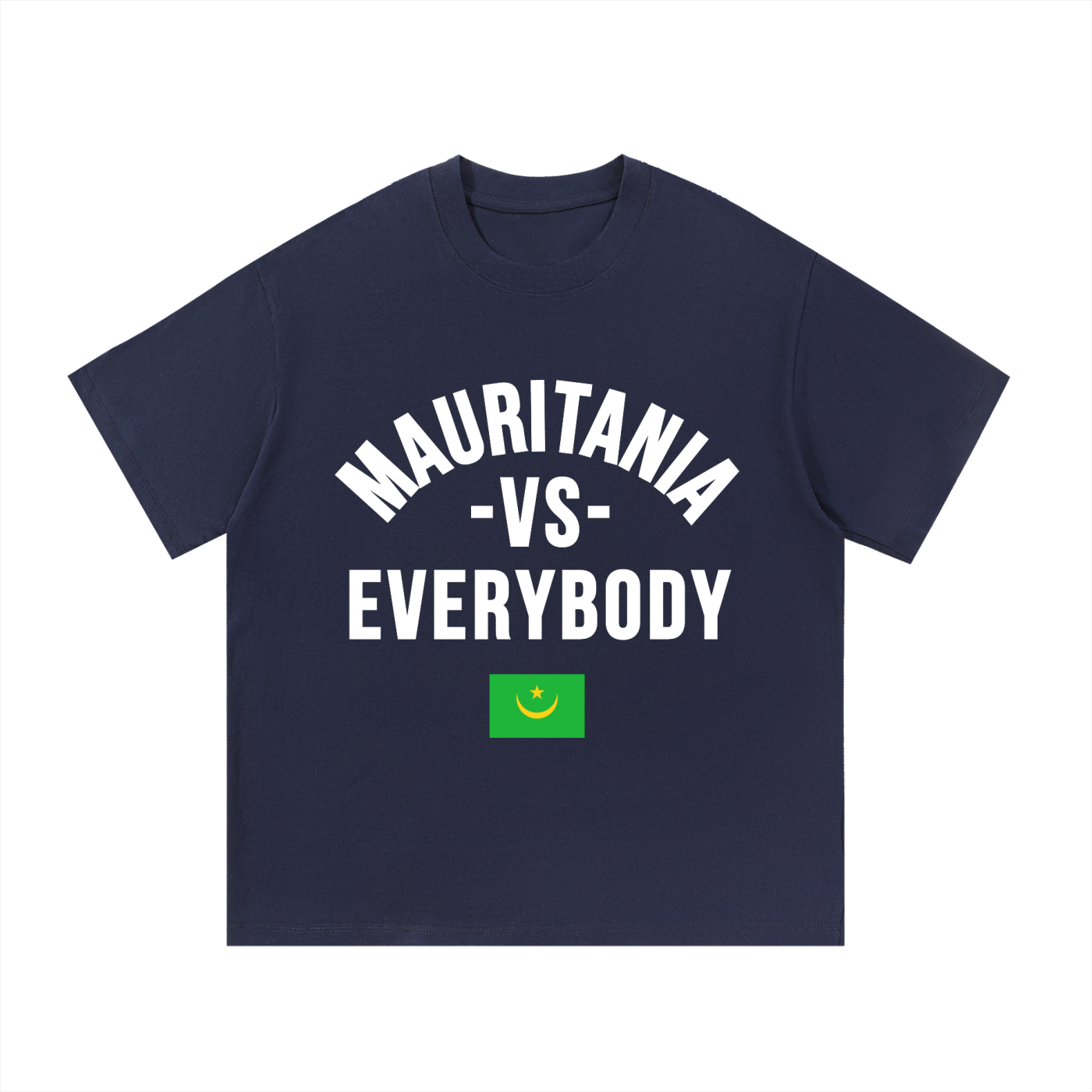 Mauritania Vs Everybody Essential Cotton T-Shirt