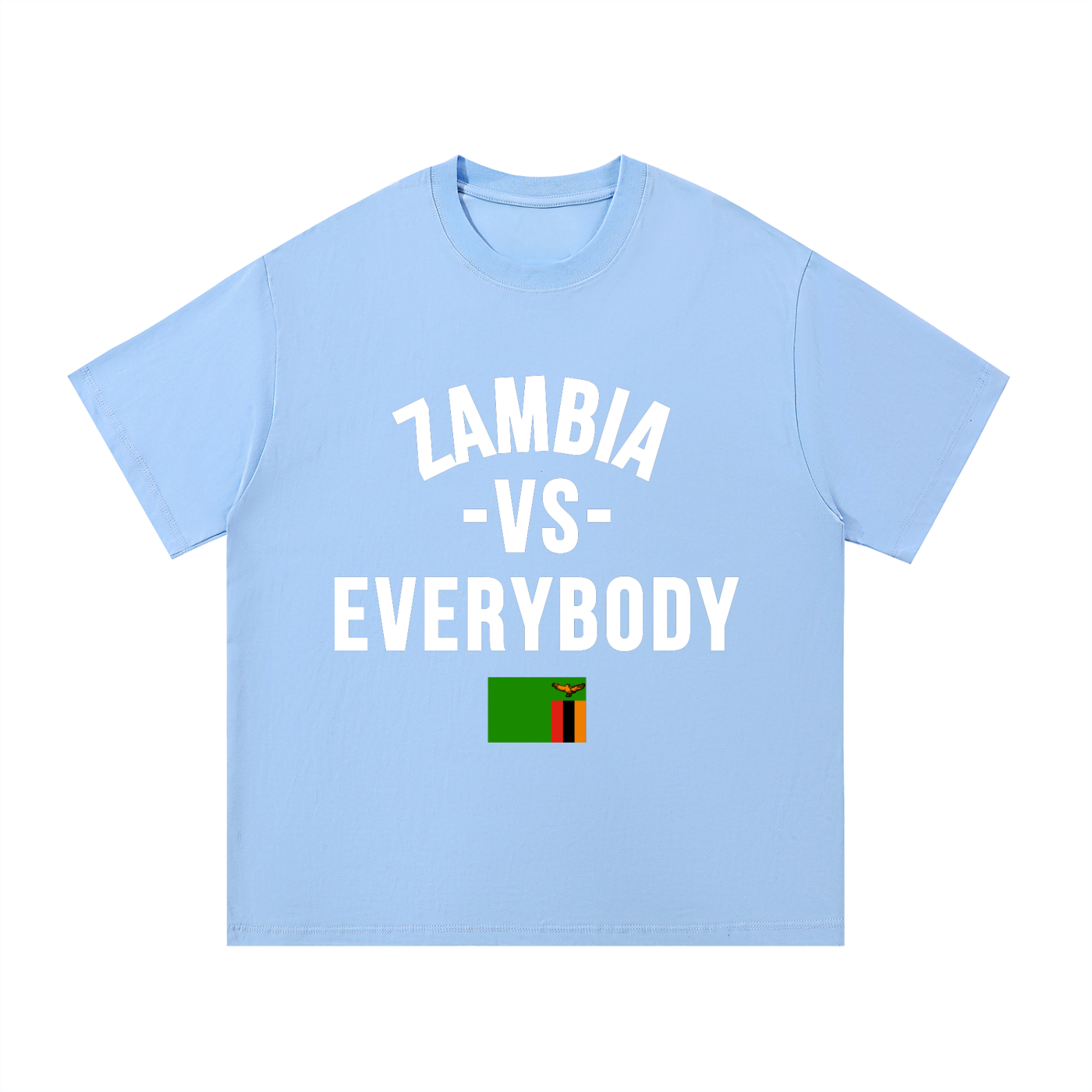 Zambia Vs Everybody Essential Cotton T-Shirt