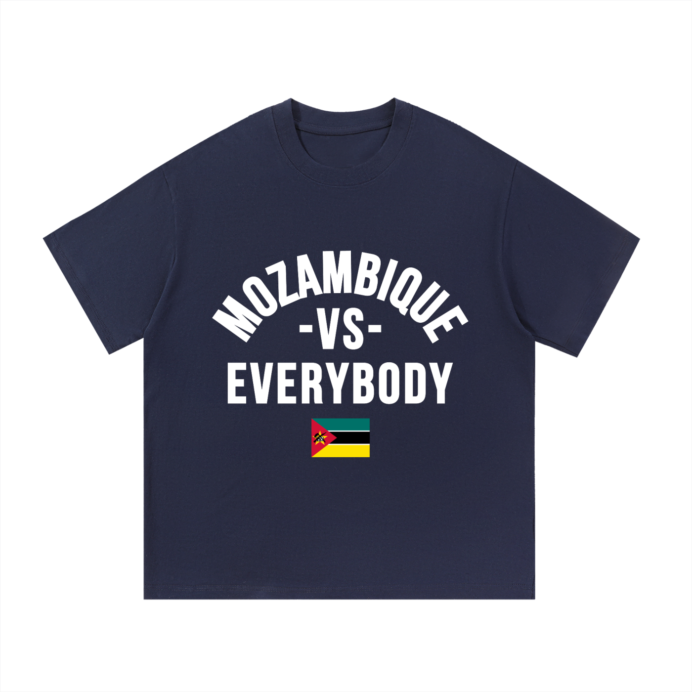 Mozambique Vs Everybody Essential Cotton T-Shirt