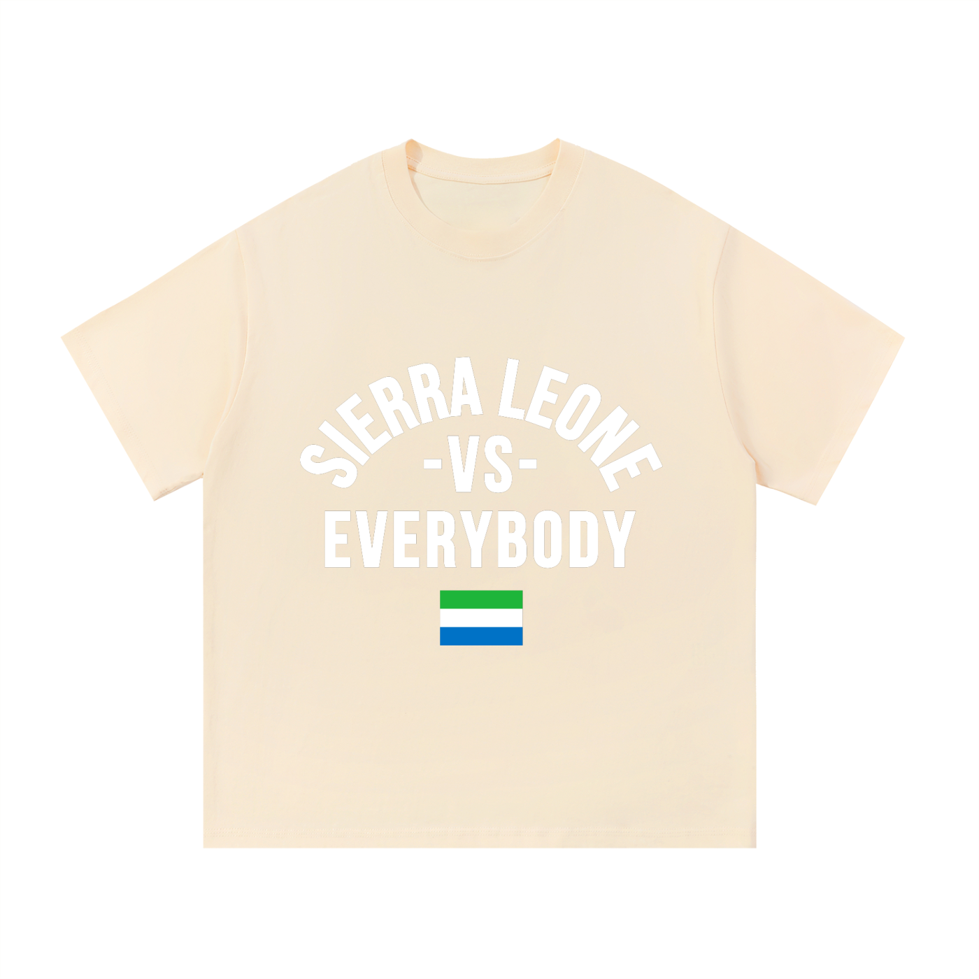 Sierra Leone Vs Everybody Essential Cotton T-Shirt