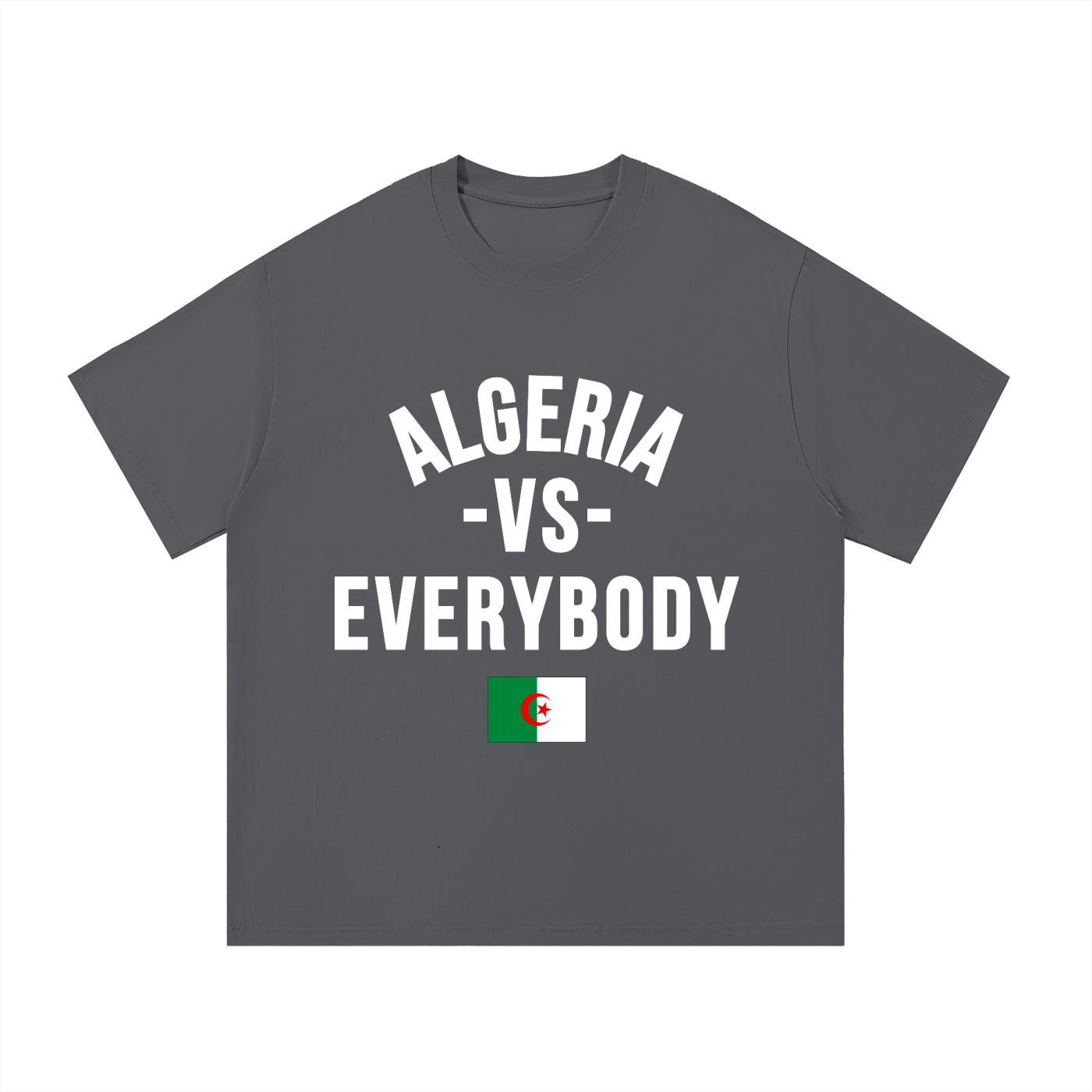 Algeria Vs Everybody Essential Cotton T-Shirt