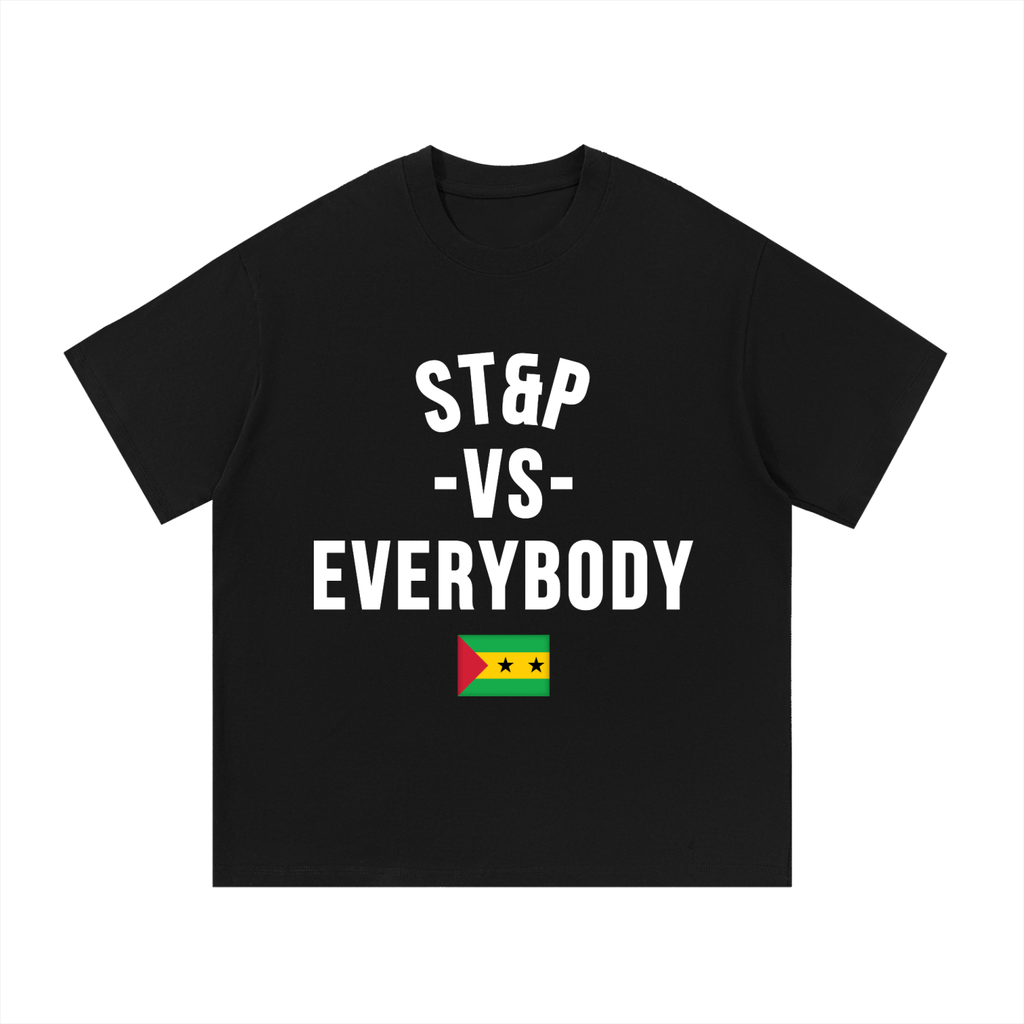 São Tomé and Príncipe Vs Everybody Essential Cotton T-Shirt