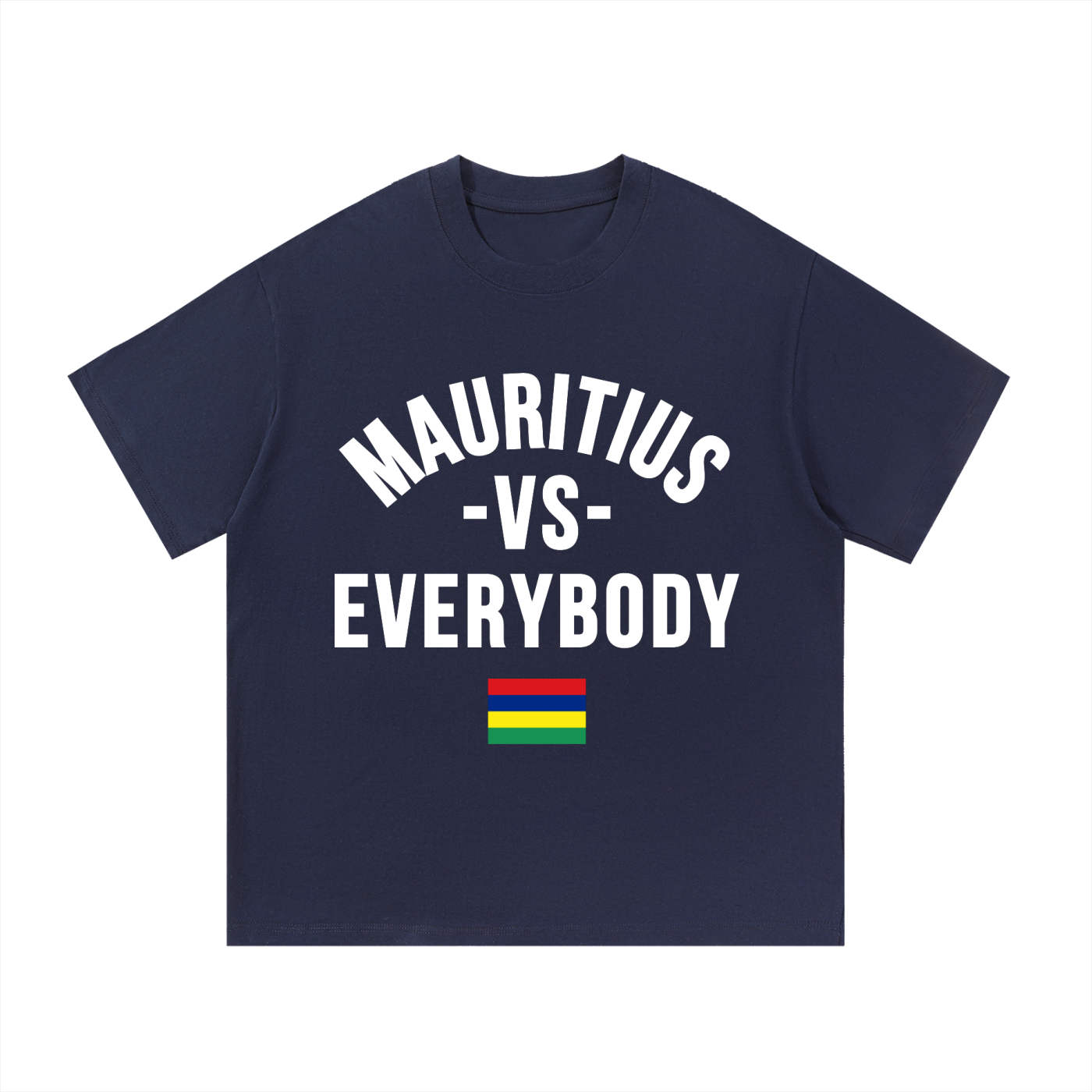 Mauritius Vs Everybody Essential Cotton T-Shirt