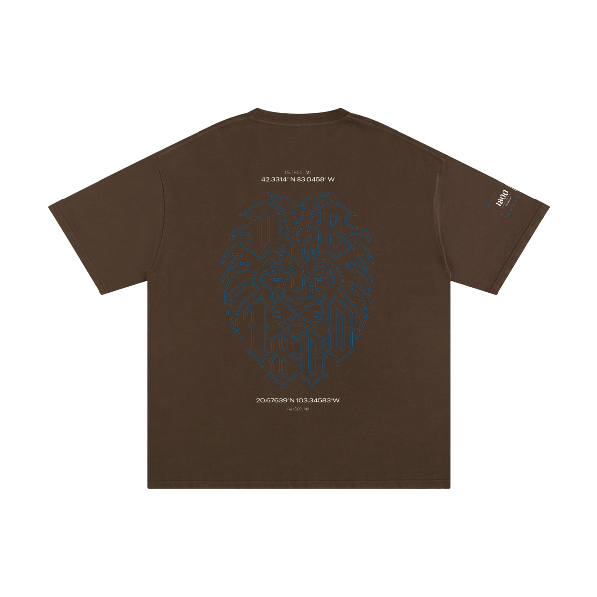 Detroit Loves Tequila Roar Tee