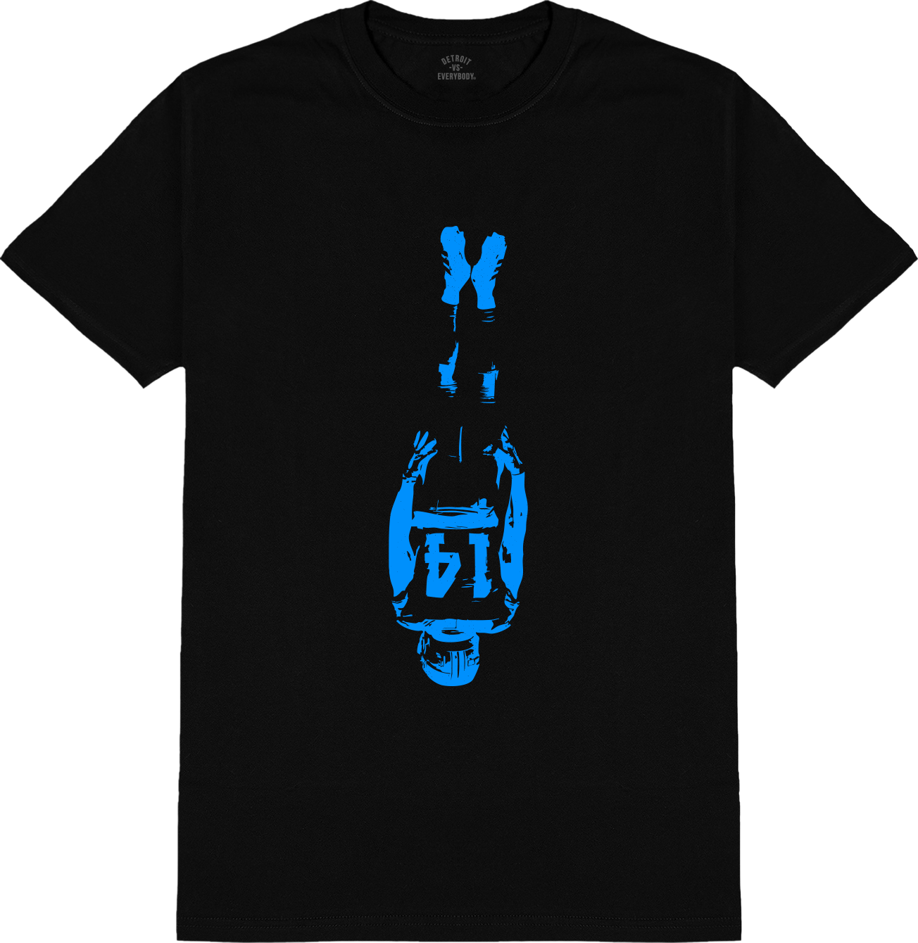 St. Brown T-Shirt- Black/Blue image 0