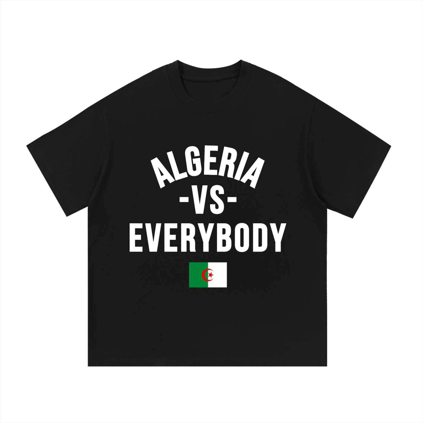 Algeria Vs Everybody Essential Cotton T-Shirt