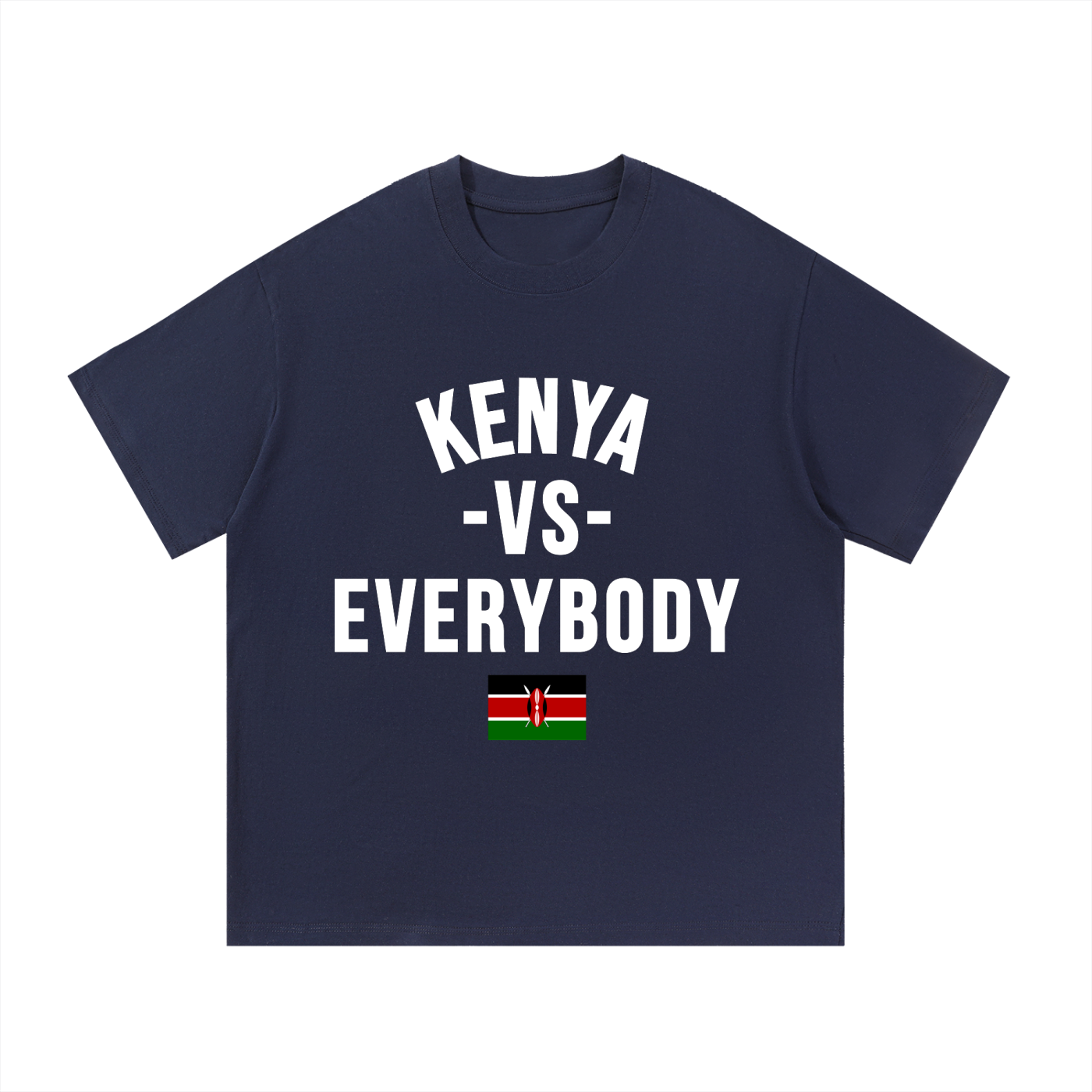 Kenya Vs Everybody Essential Cotton T-Shirt