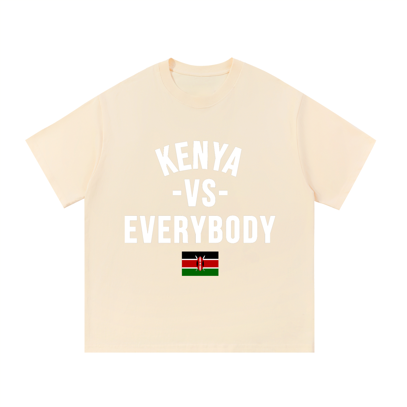 Kenya Vs Everybody Essential Cotton T-Shirt