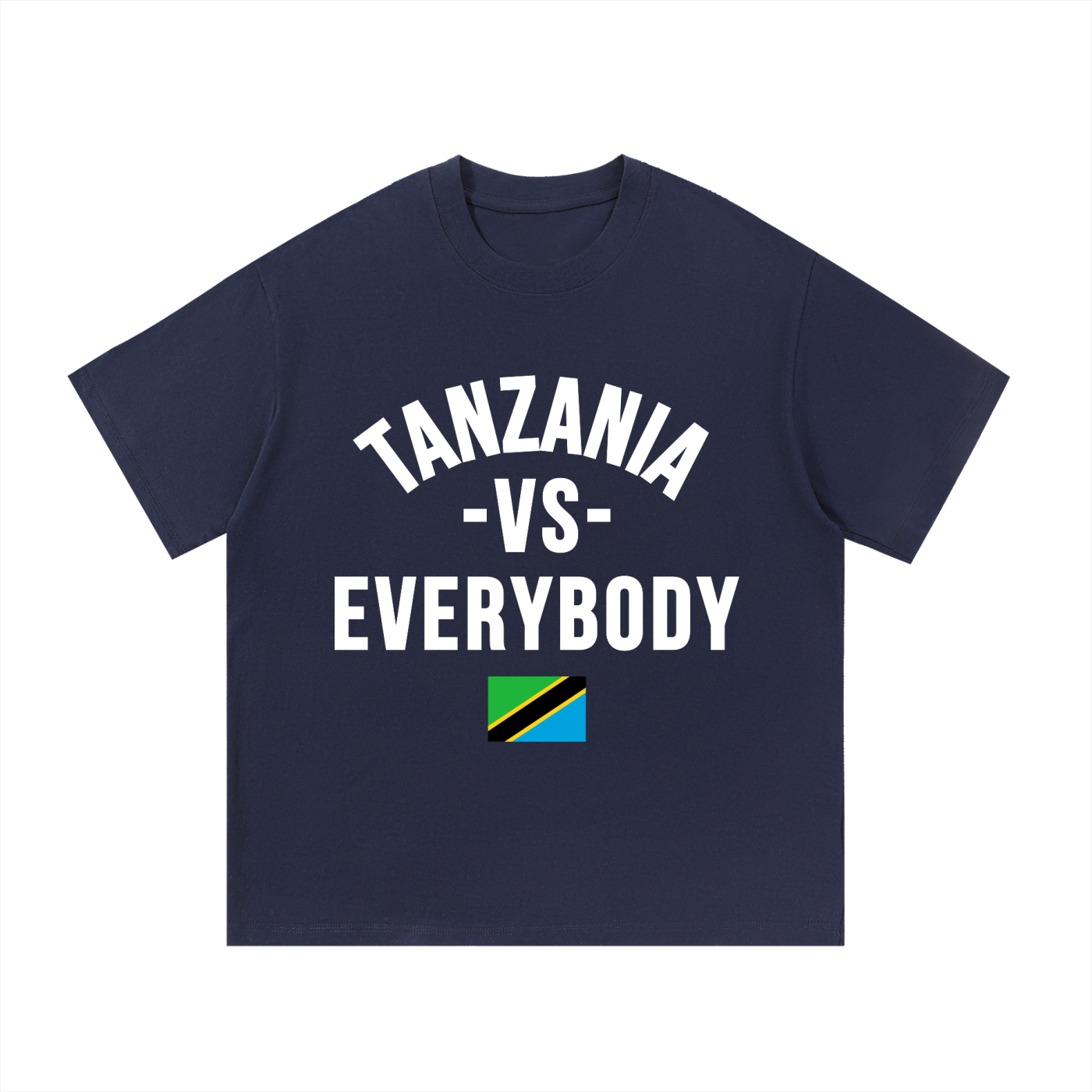 Tanzania Vs Everybody Essential Cotton T-Shirt