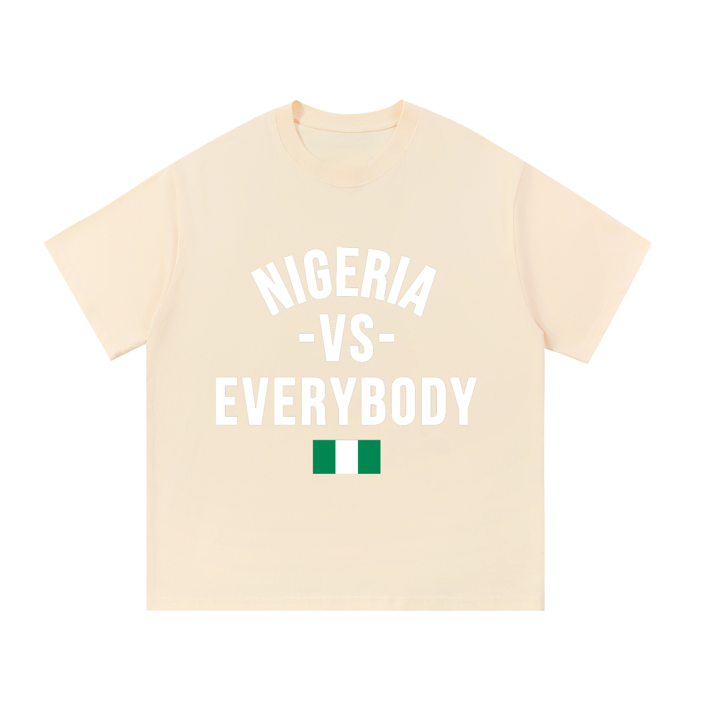 Nigeria Vs Everybody Essential Cotton T-Shirt