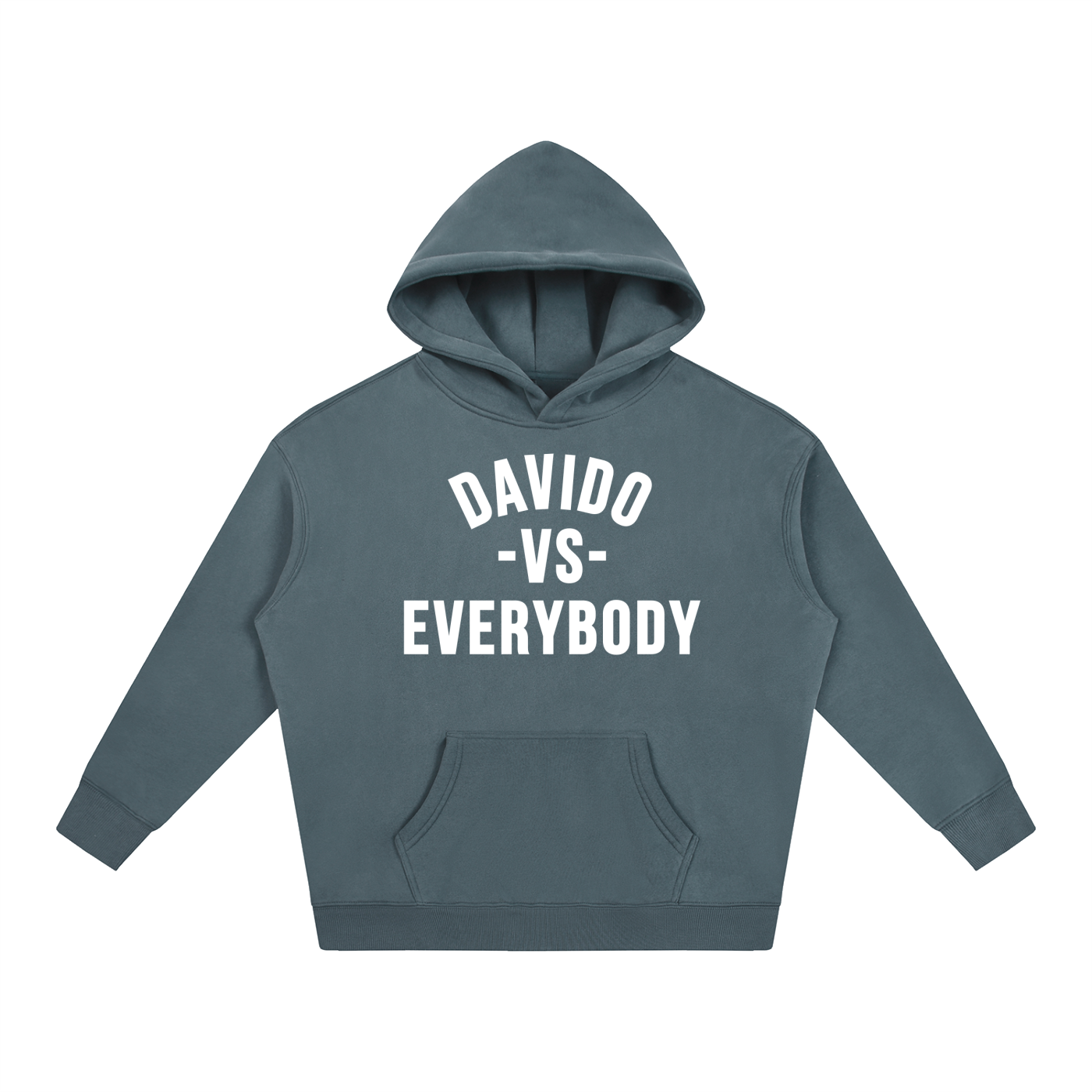 Davido Vs Everybody Oversize Fleeced Hoodie