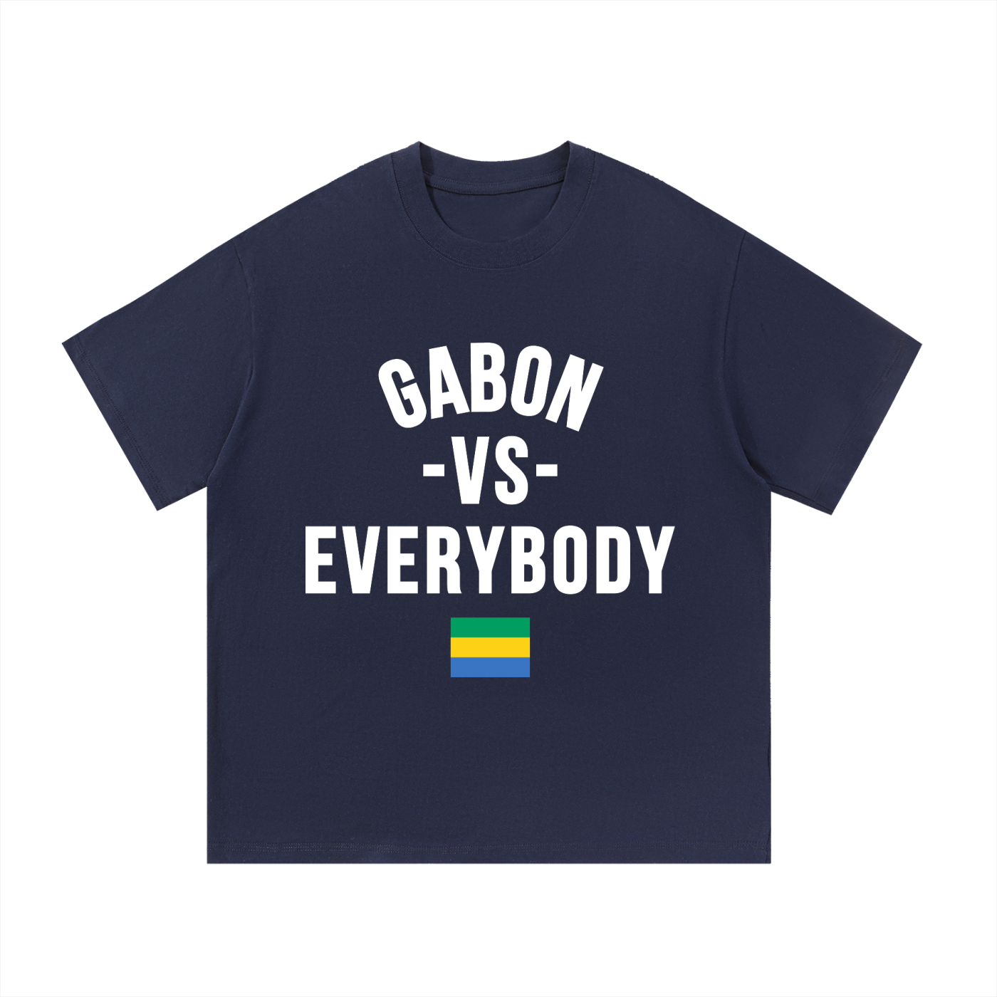 Gabon Vs Everybody Essential Cotton T-Shirt