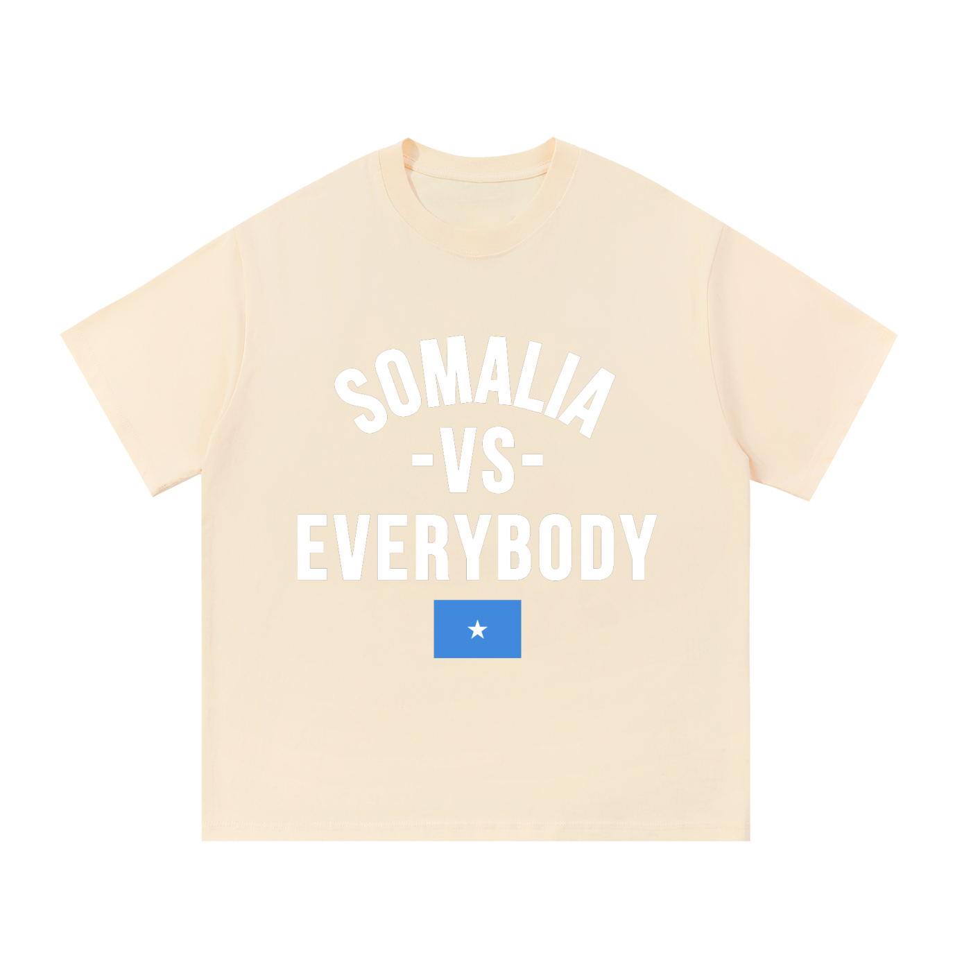 Somalia Vs Everybody Essential Cotton T-Shirt