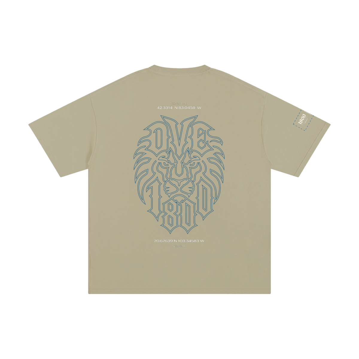 Detroit Loves Tequila Roar Tee