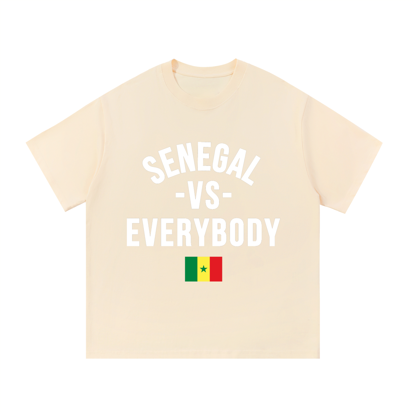 Senegal Vs Everybody Essential Cotton T-Shirt