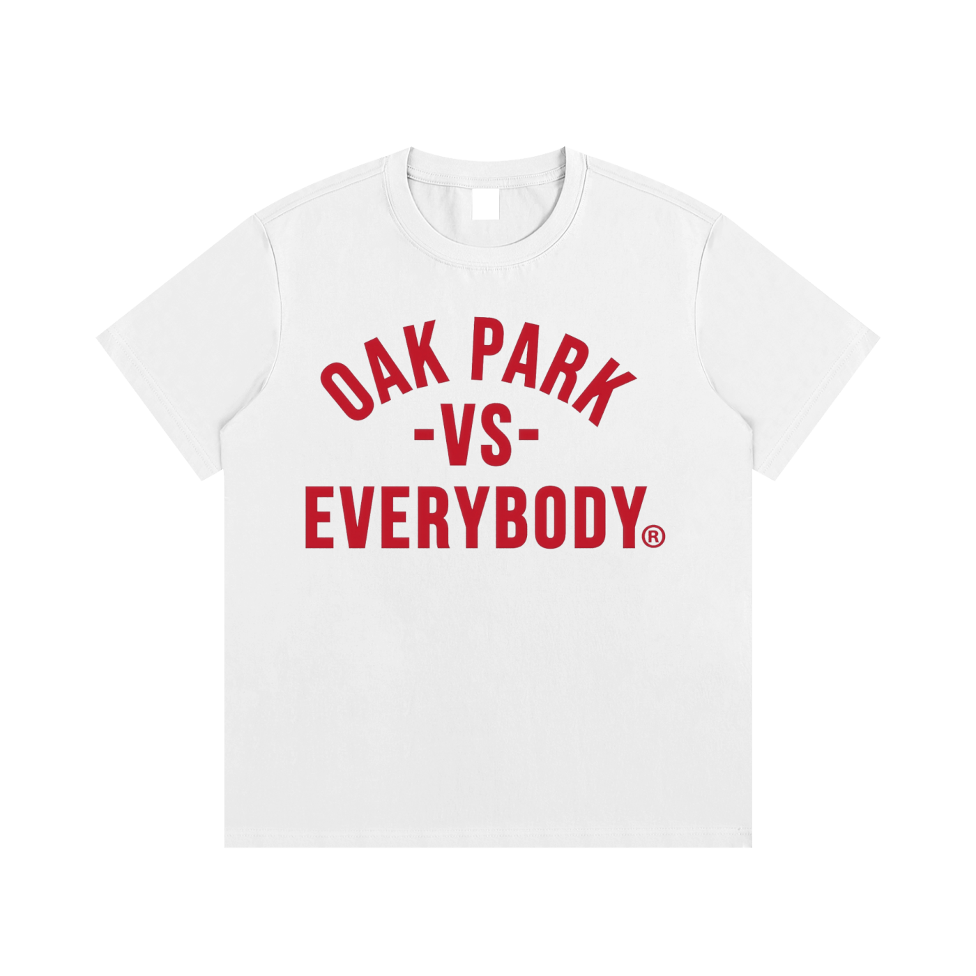 Oak Park Vs Everybody Essential Cotton T-Shirt