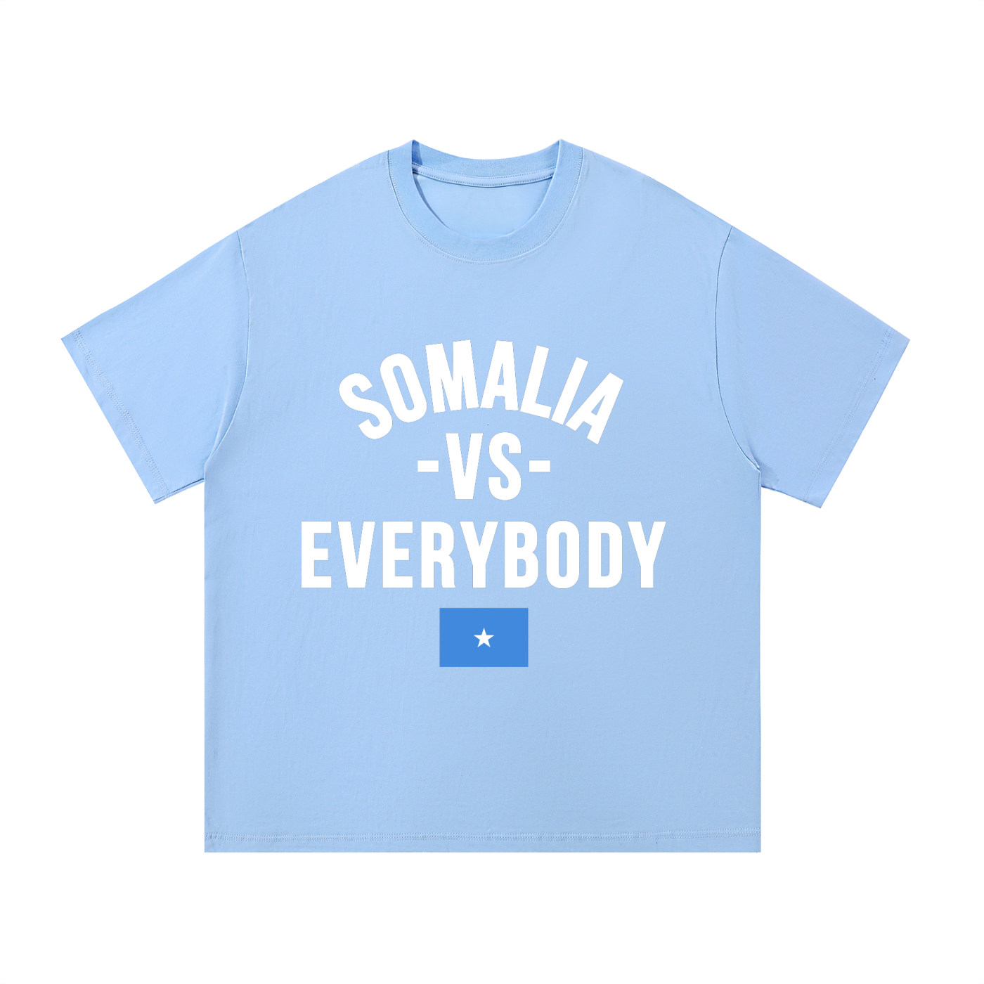 Somalia Vs Everybody Essential Cotton T-Shirt
