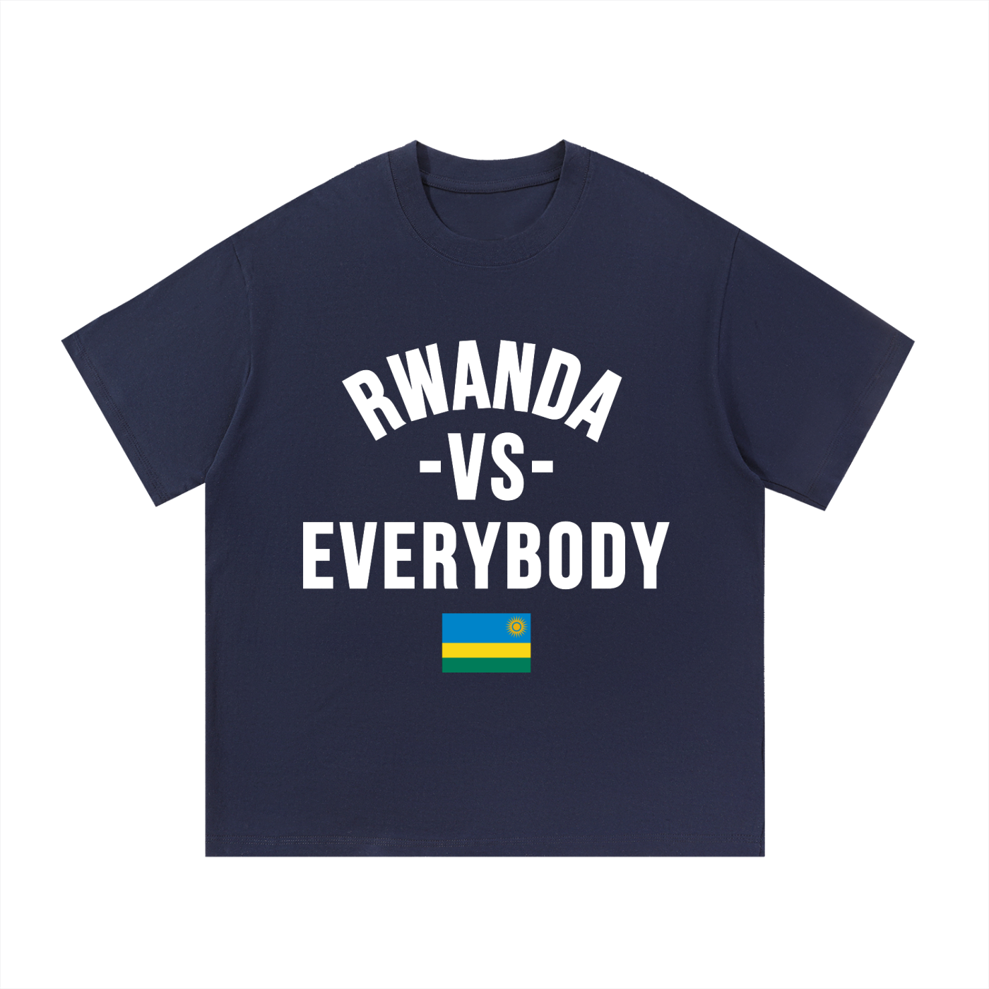Rwanda Vs Everybody Essential Cotton T-Shirt